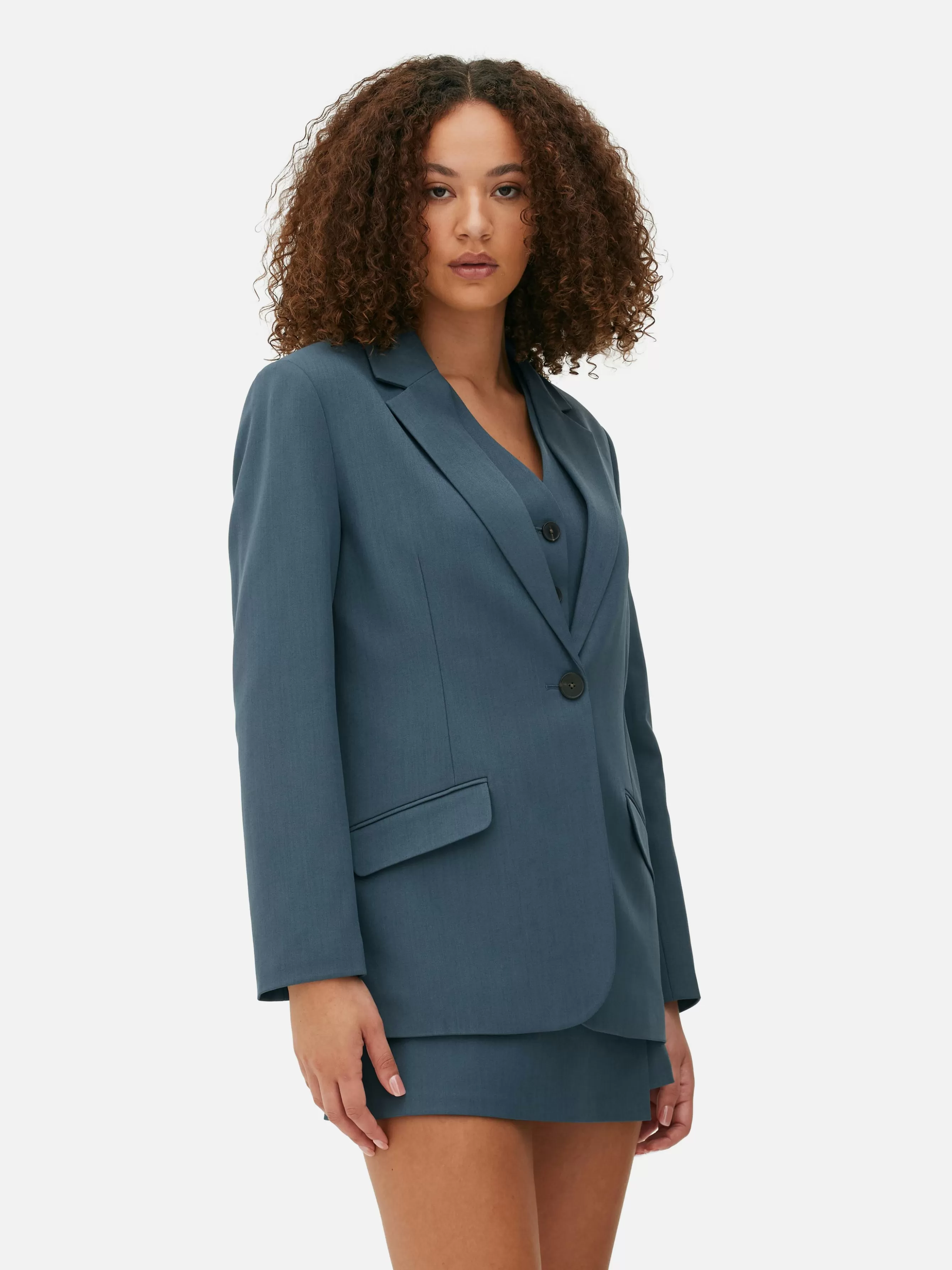 MULHER Primark Blazer Traçado Conjunto Coordenado