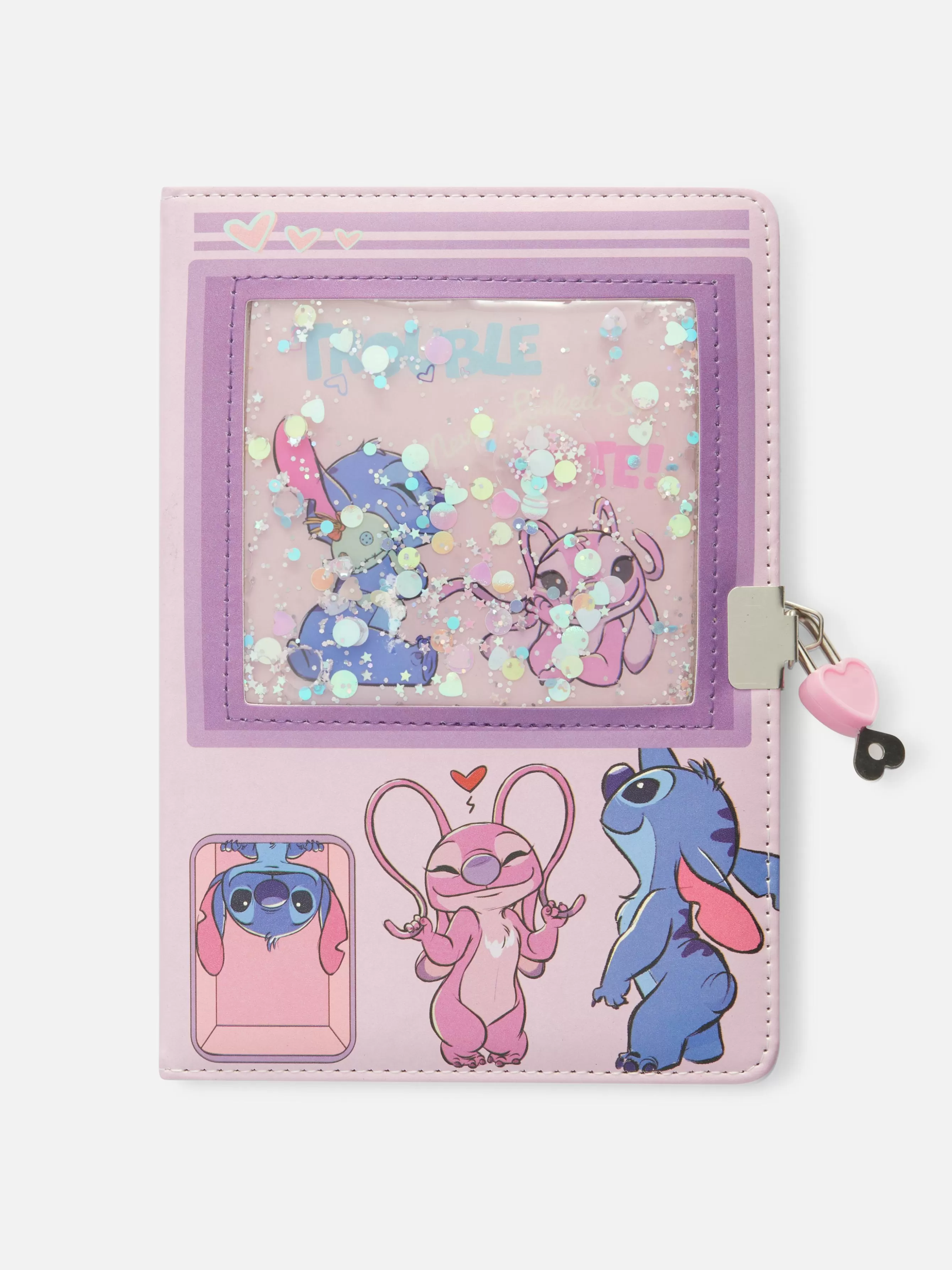 Primark Bloco Notas A5 Cadeaco Disney Stitch