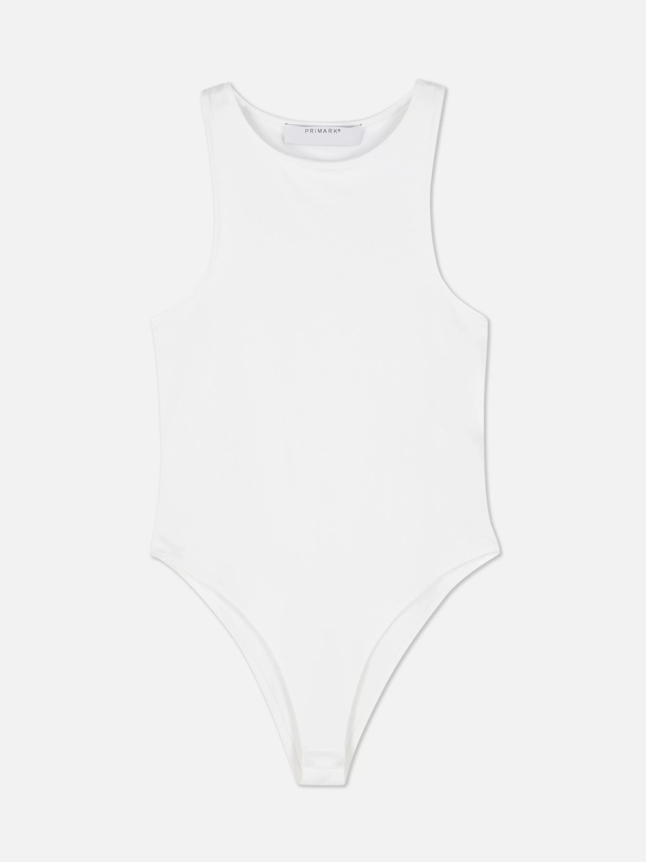 MULHER Primark Body S/ Mangas Costas Estilo Corredor
