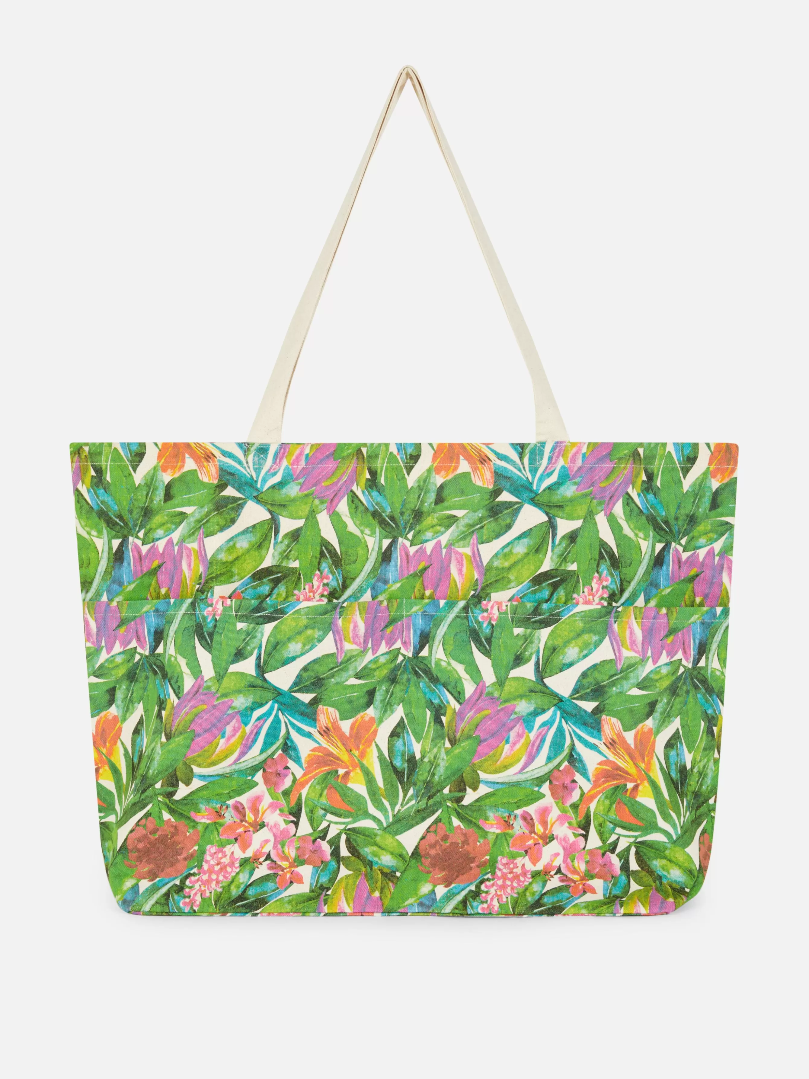 Primark Bolsa Shopper Grande Padrão Floral