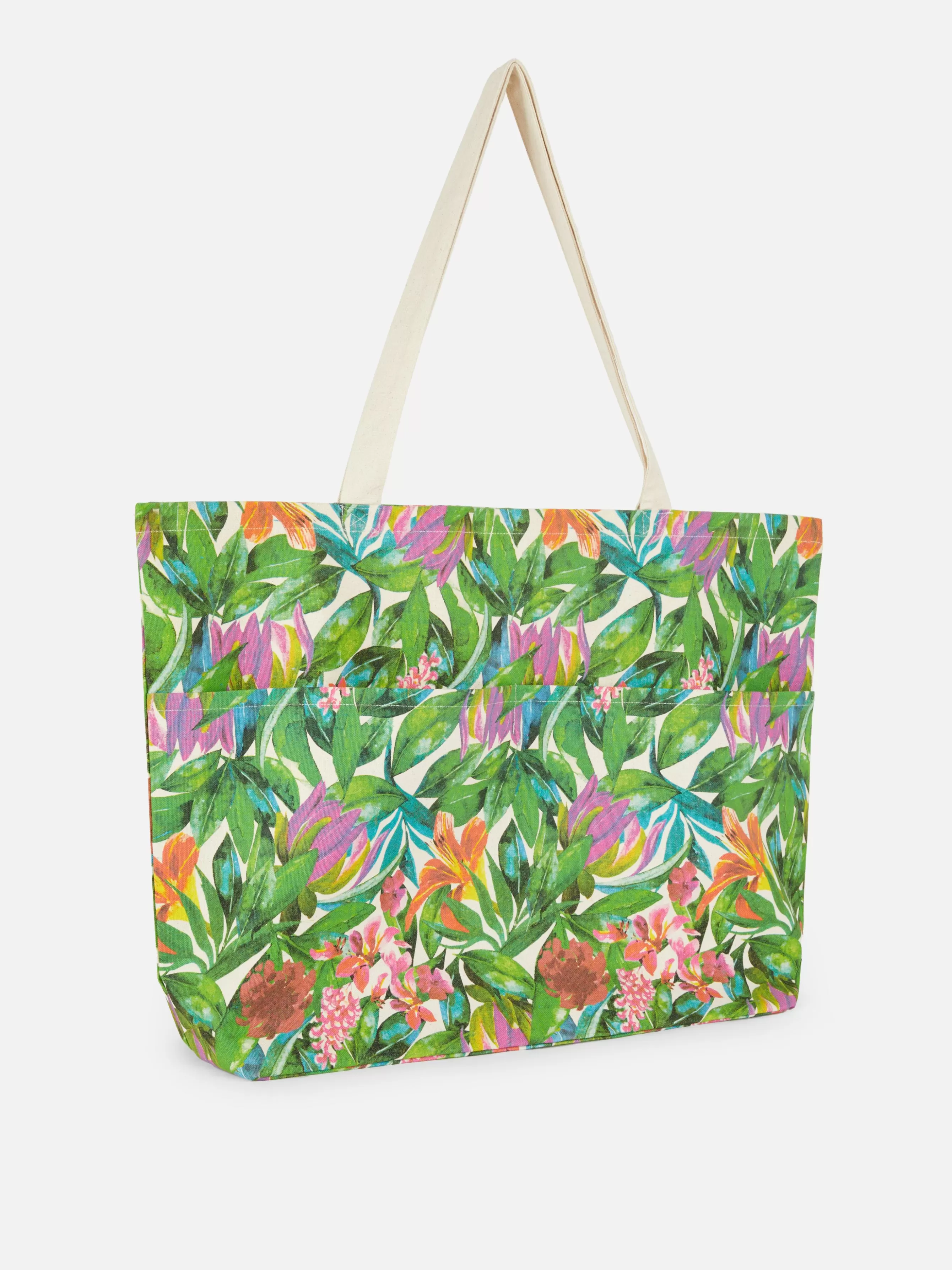 Primark Bolsa Shopper Grande Padrão Floral