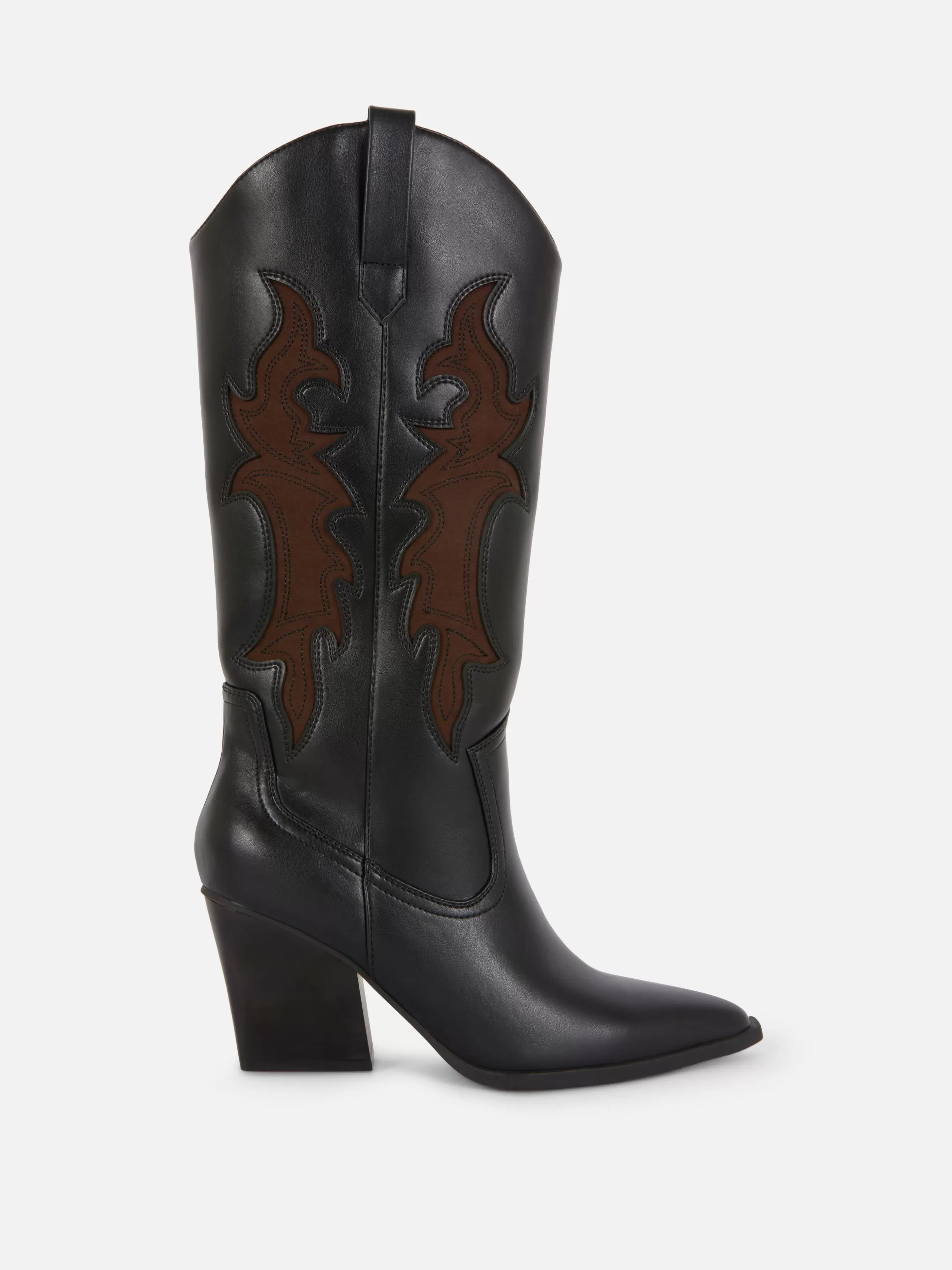 MULHER Primark Botas Cowboy Cano Alto Rita Ora