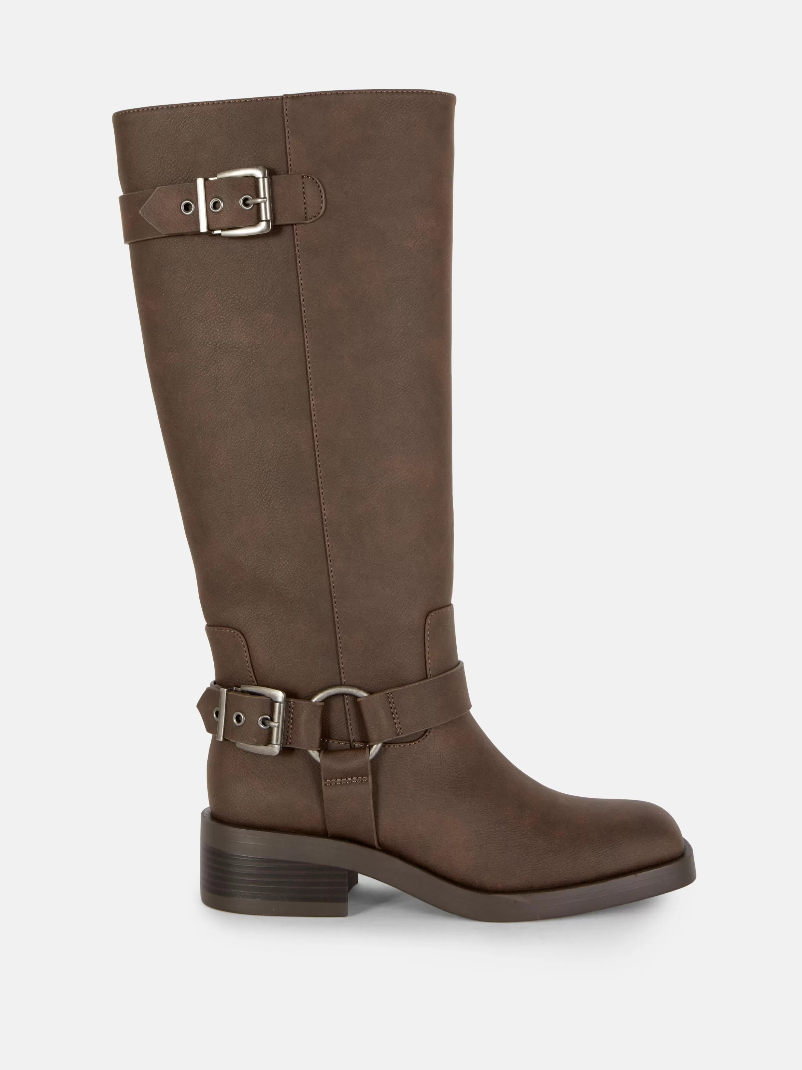 MULHER Primark Botas Estilo Motard Biqueira Quadrada