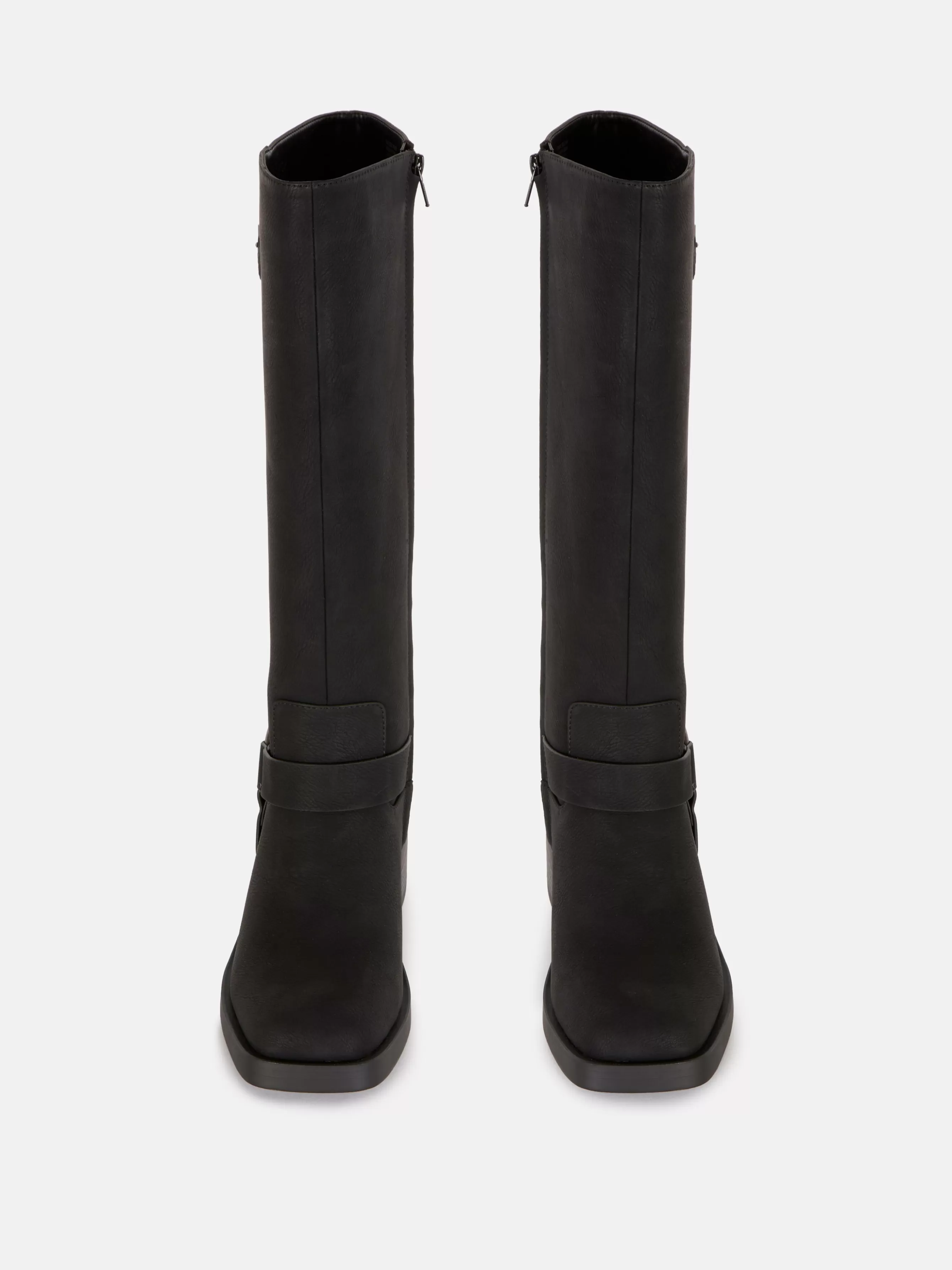 MULHER Primark Botas Estilo Motard Biqueira Quadrada