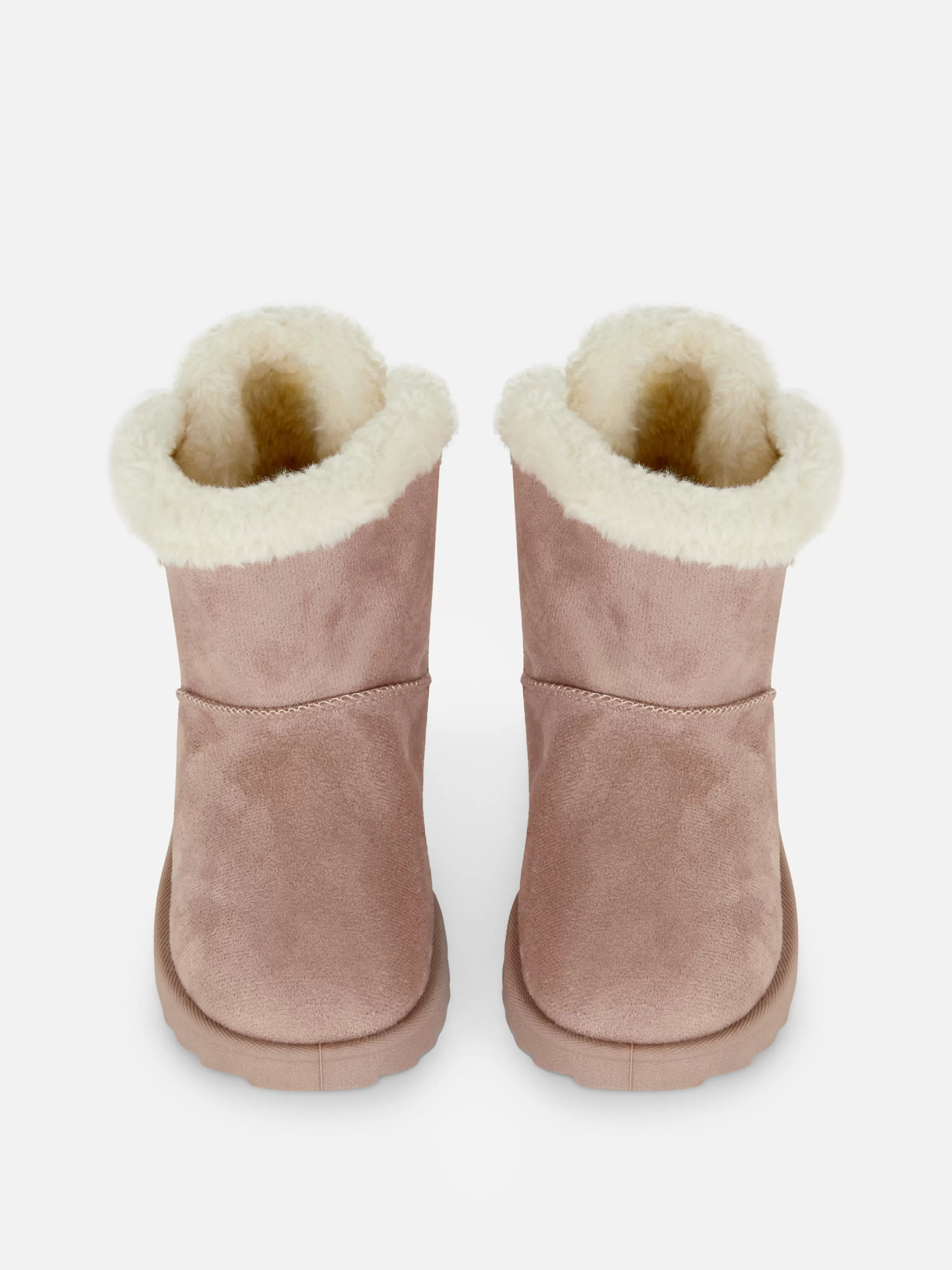 Primark Botas Forro Pelúcia Laço Atrás