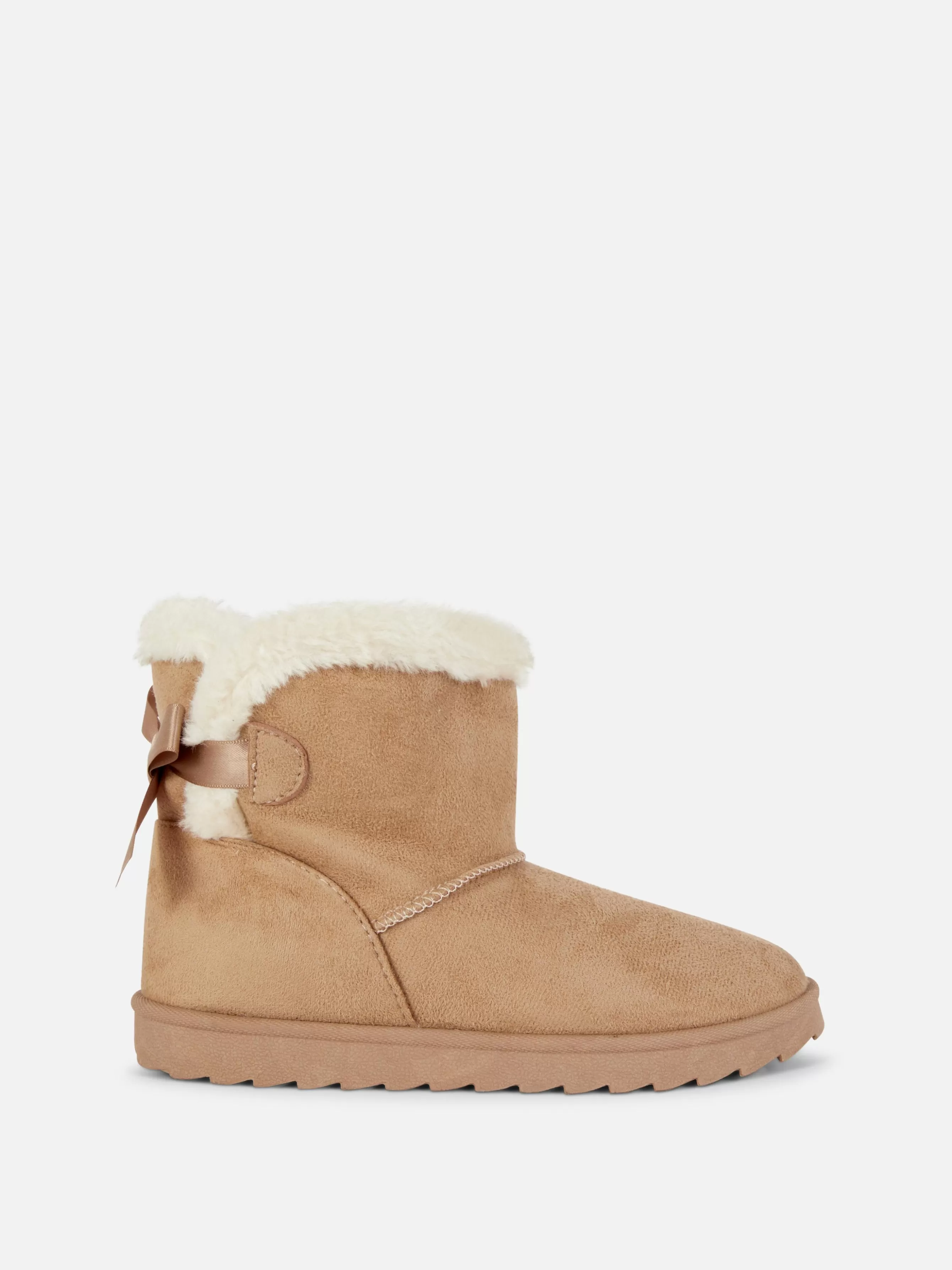 Primark Botas Imitação Pelo Detalhe Laço