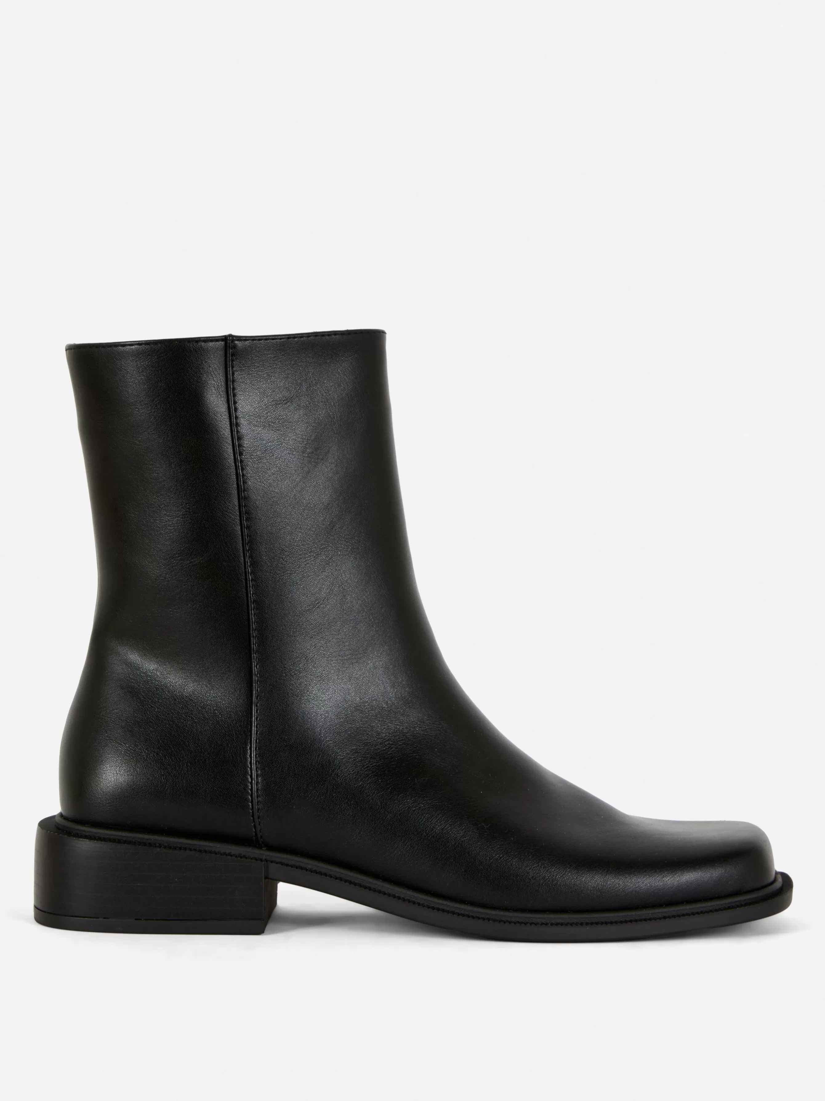 MULHER Primark Botins Biqueira Quadrada