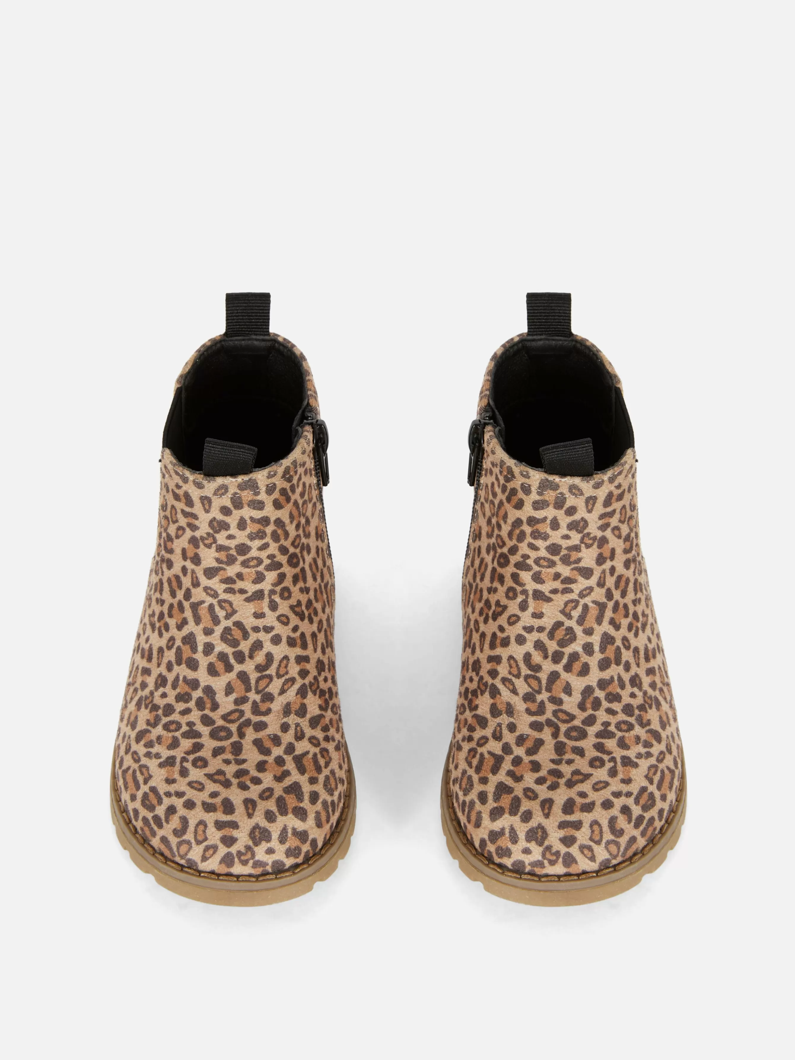 Primark Botins Fecho Correr Leopardo