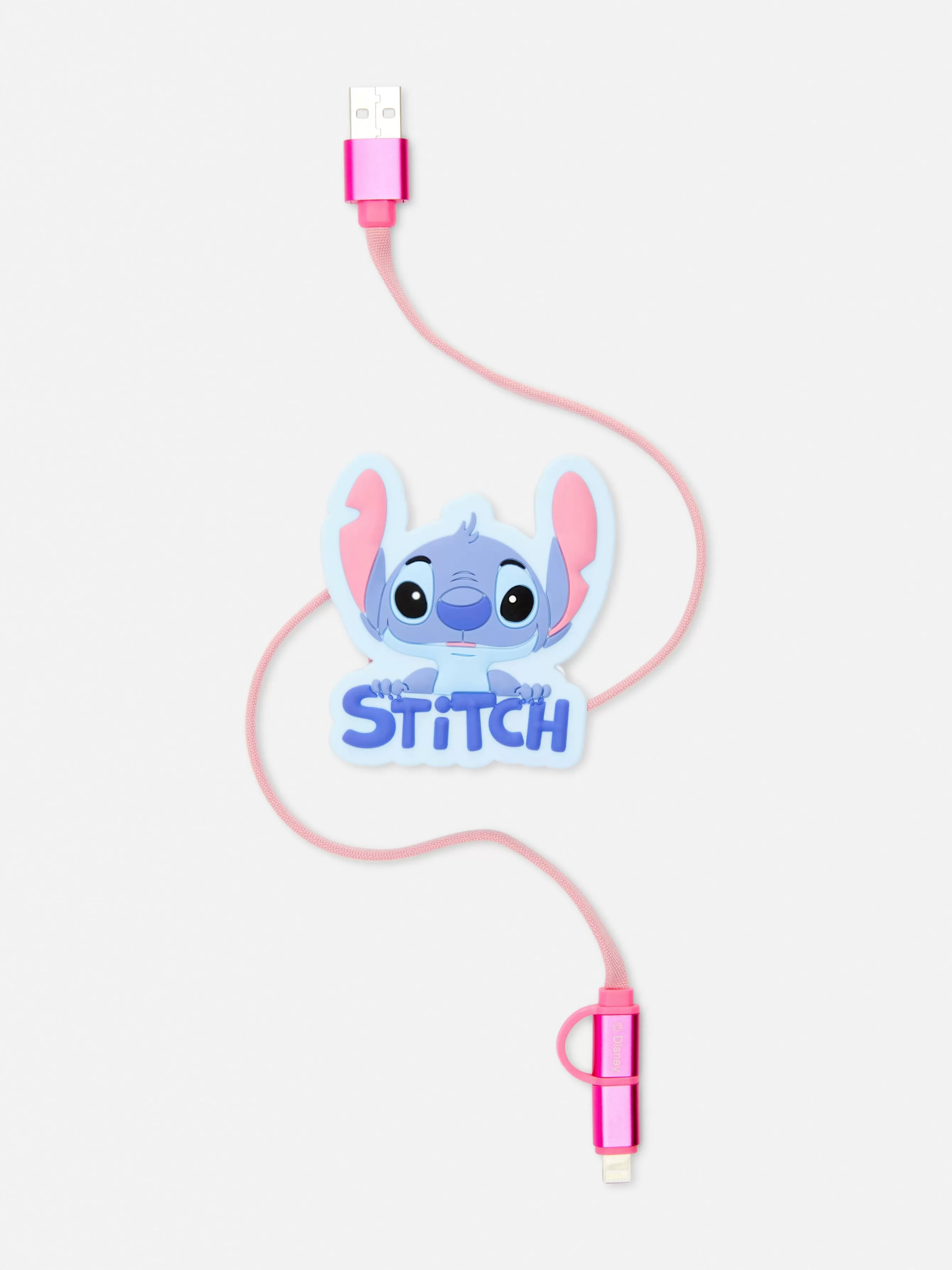 Primark Cabo USB Forma Disney Stitch