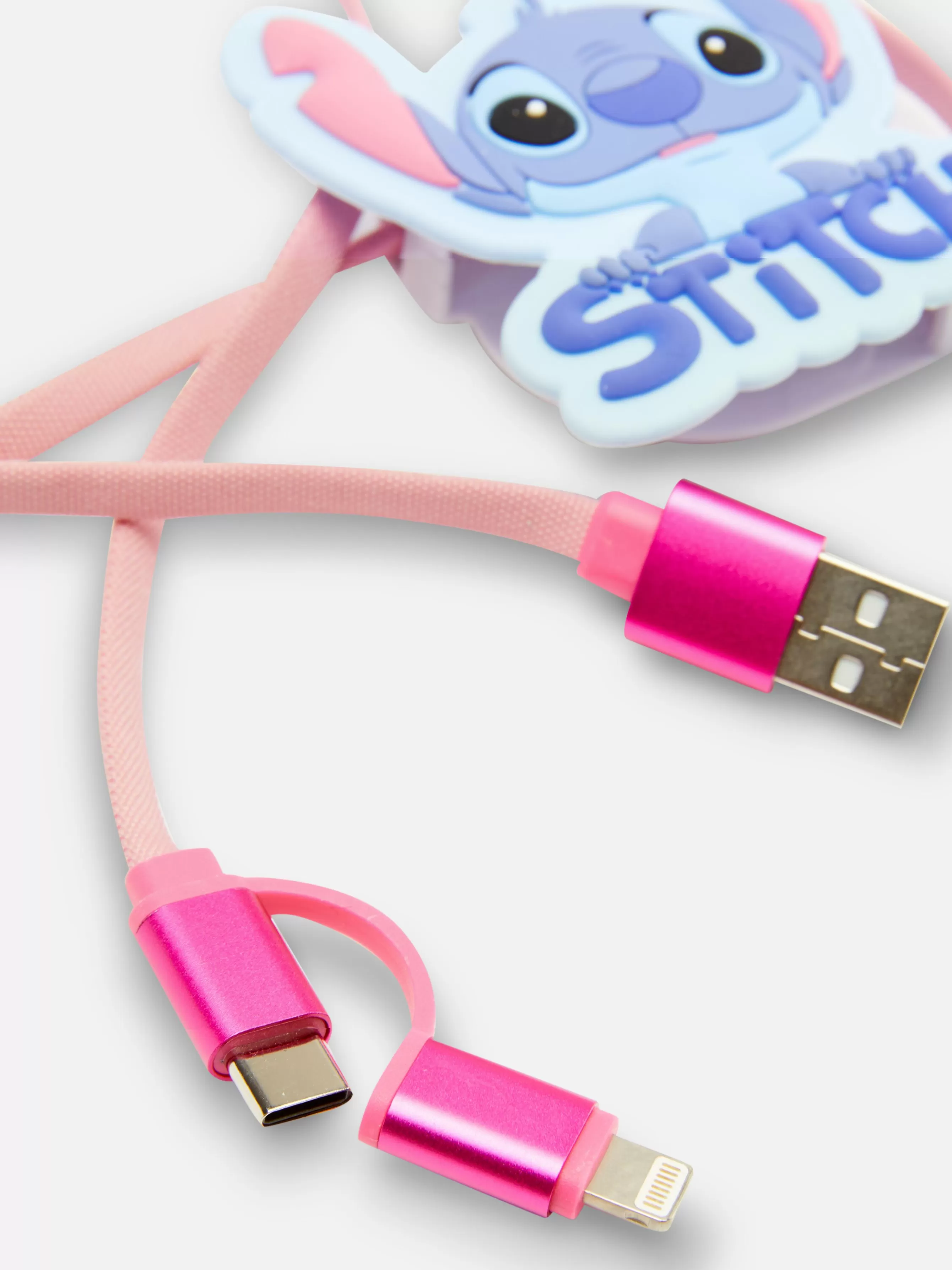 Primark Cabo USB Forma Disney Stitch