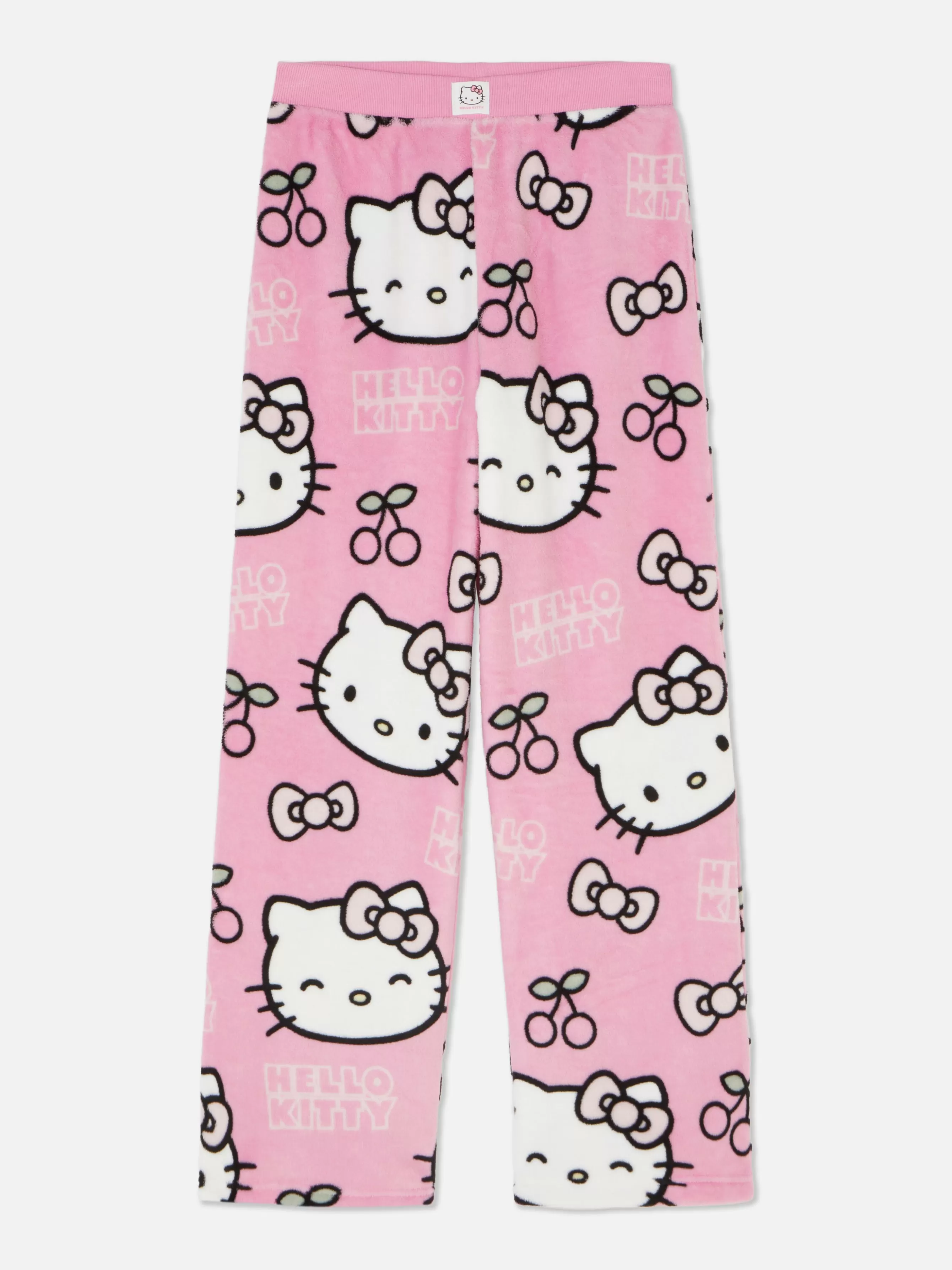MULHER Primark Calças Pijama Corte Perna Larga Hello Kitty 50º Aniversário