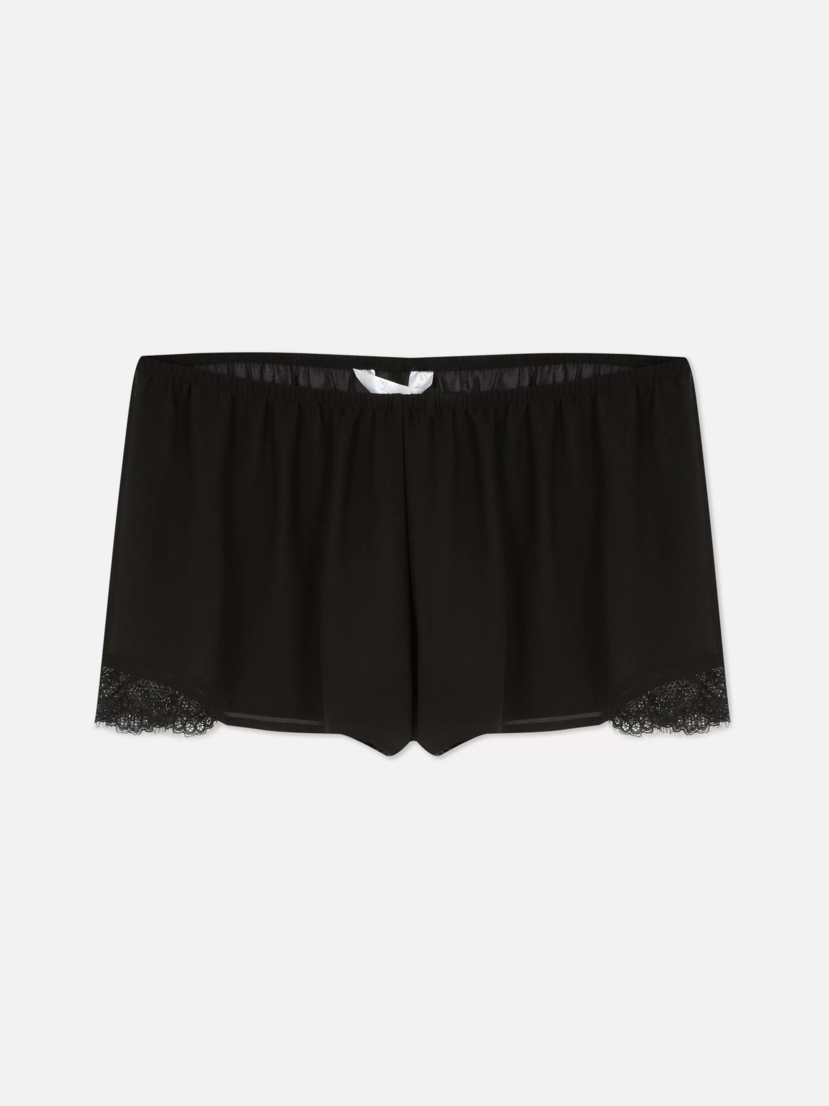 MULHER Primark Calções Pijama Rebordo Renda/malha Transparente