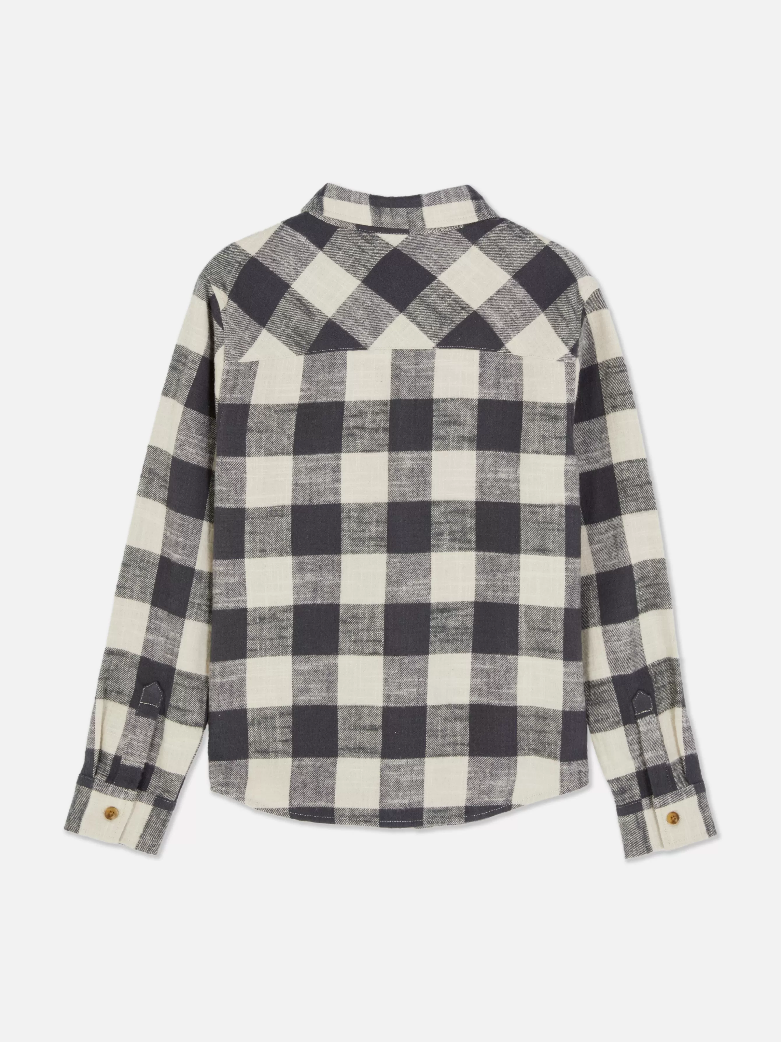 Primark Camisa Botões Xadrez