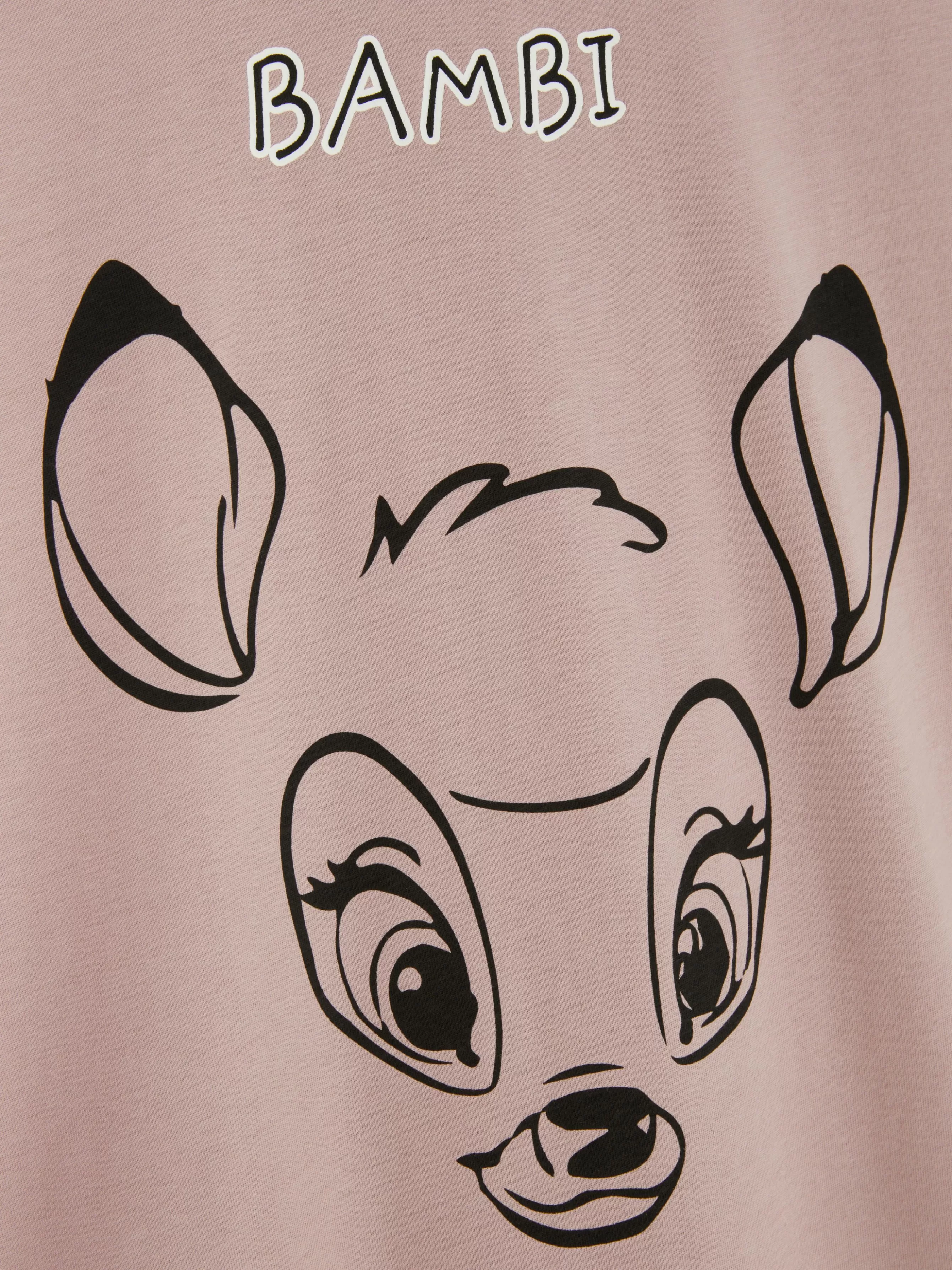 MULHER Primark Camisa Noite Estampado Disney Bambi