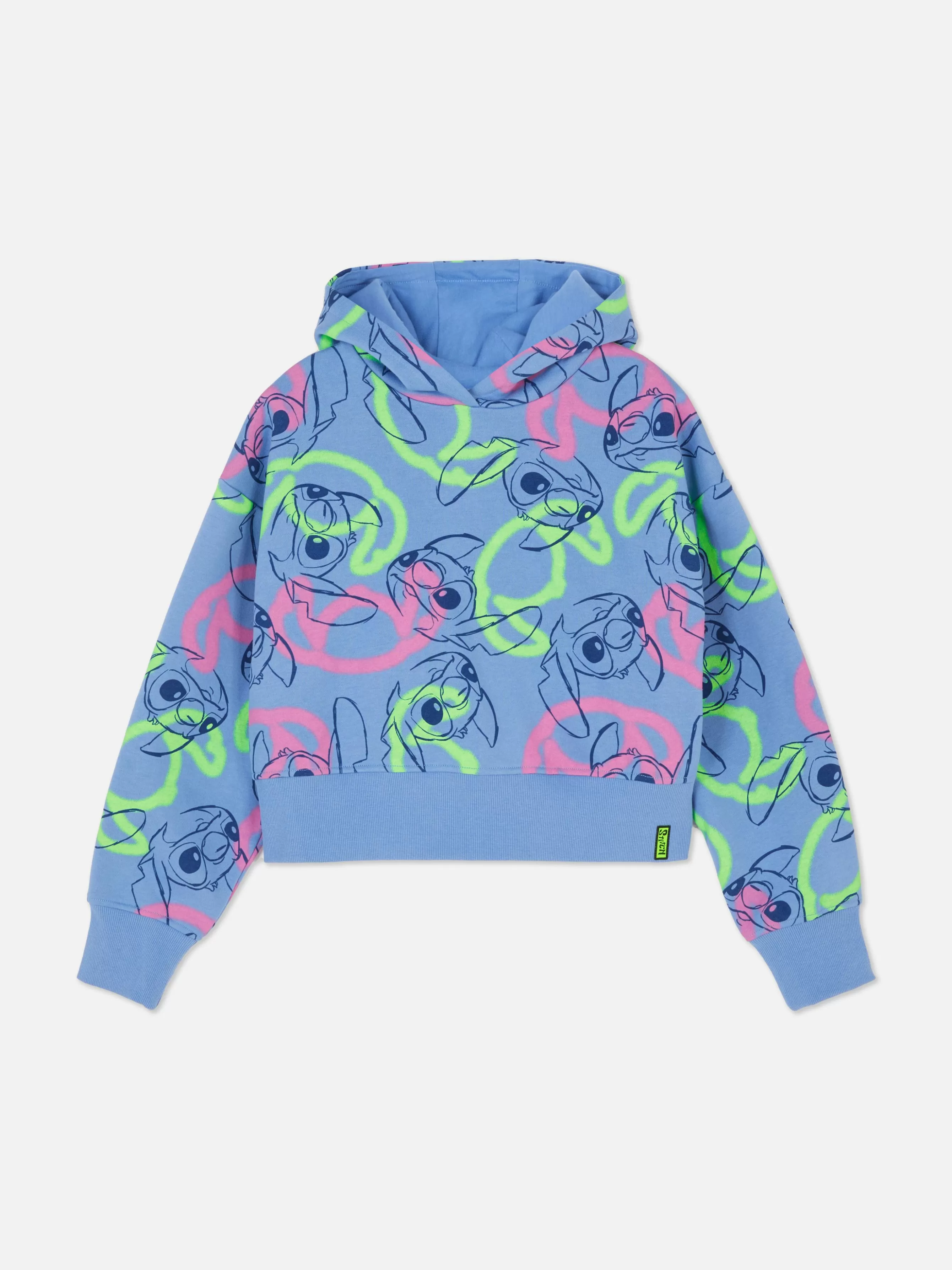 Primark Camisola Capuz Padrão Disney Stitch