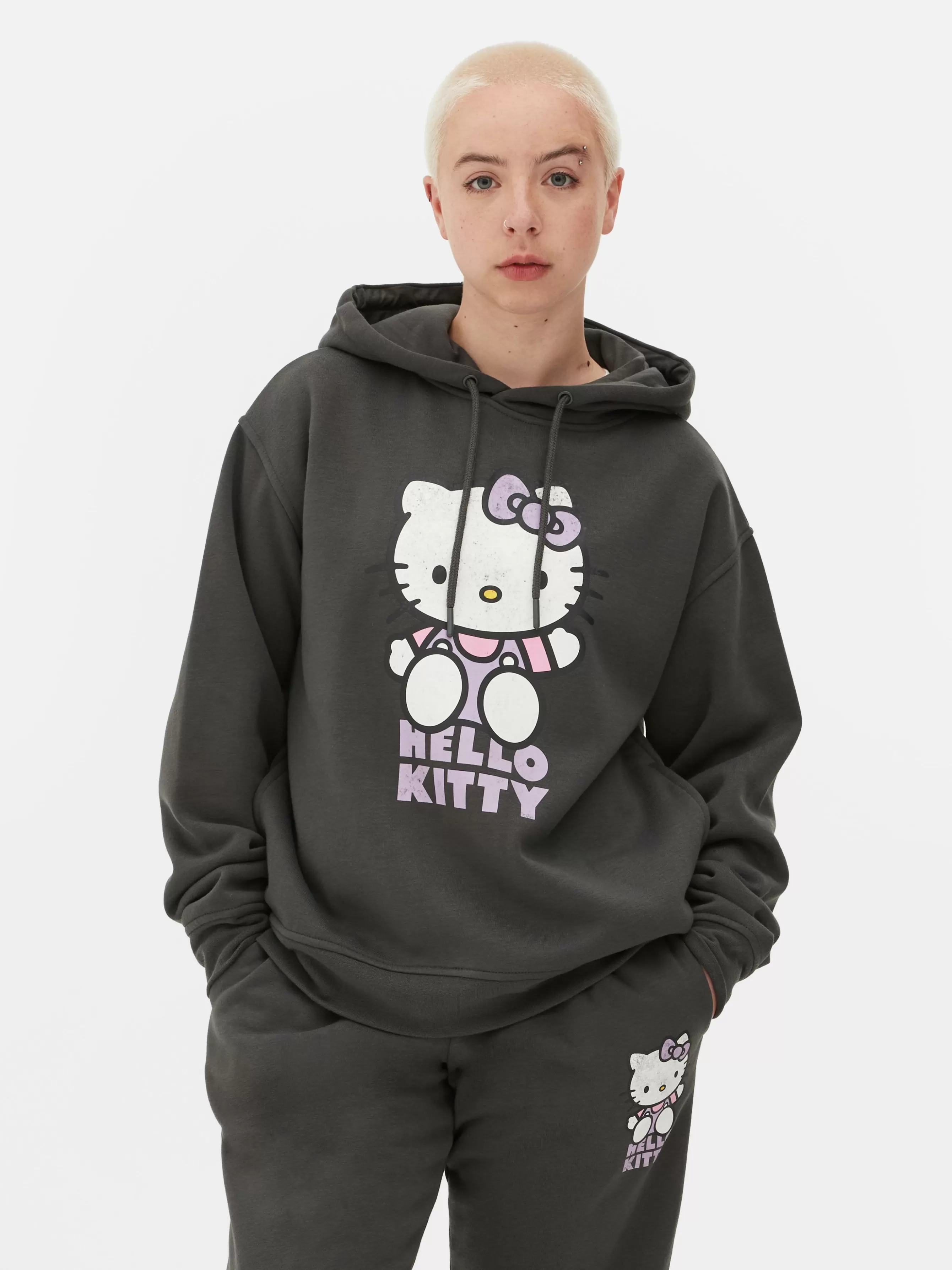 MULHER Primark Camisola Coordenada Capuz Hello Kitty