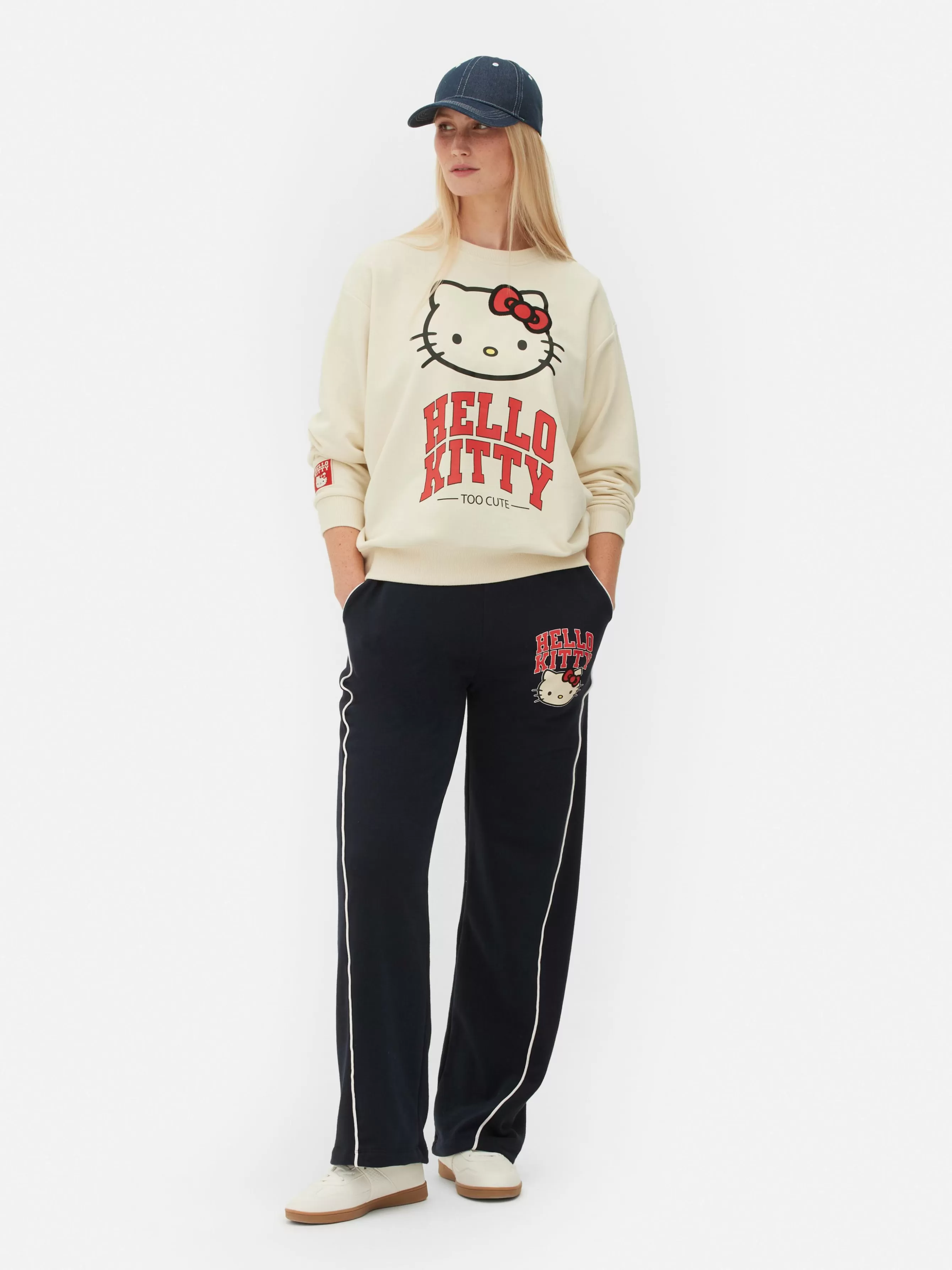 MULHER Primark Camisola Desporto Gráfica Hello Kitty