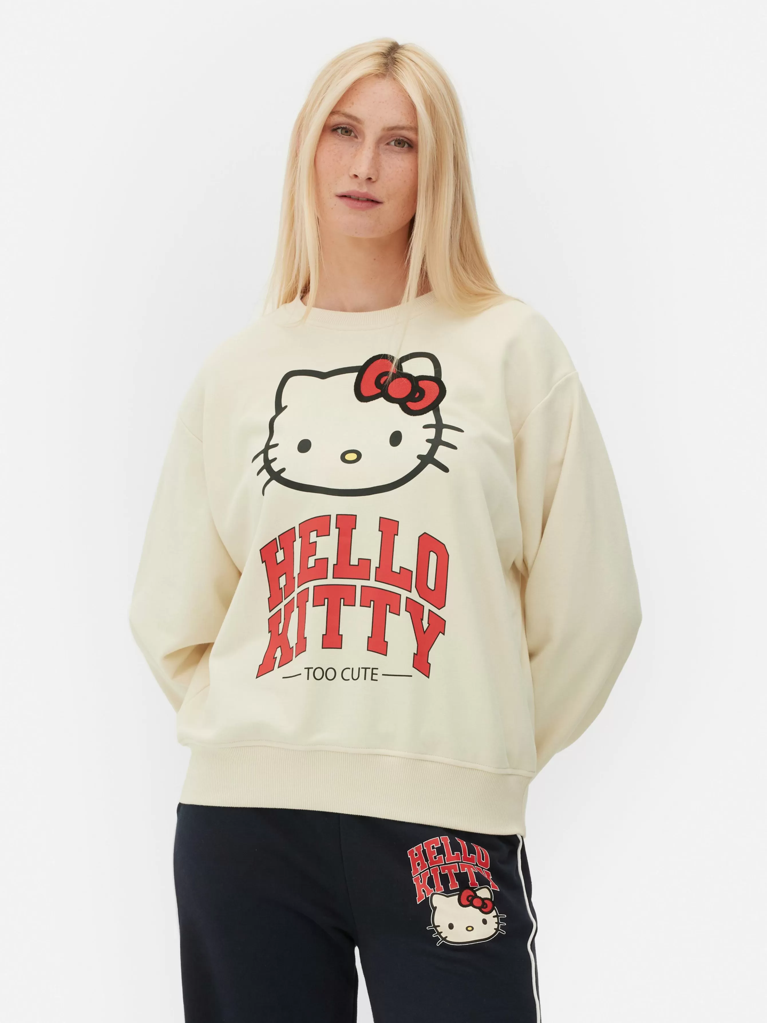 MULHER Primark Camisola Desporto Gráfica Hello Kitty