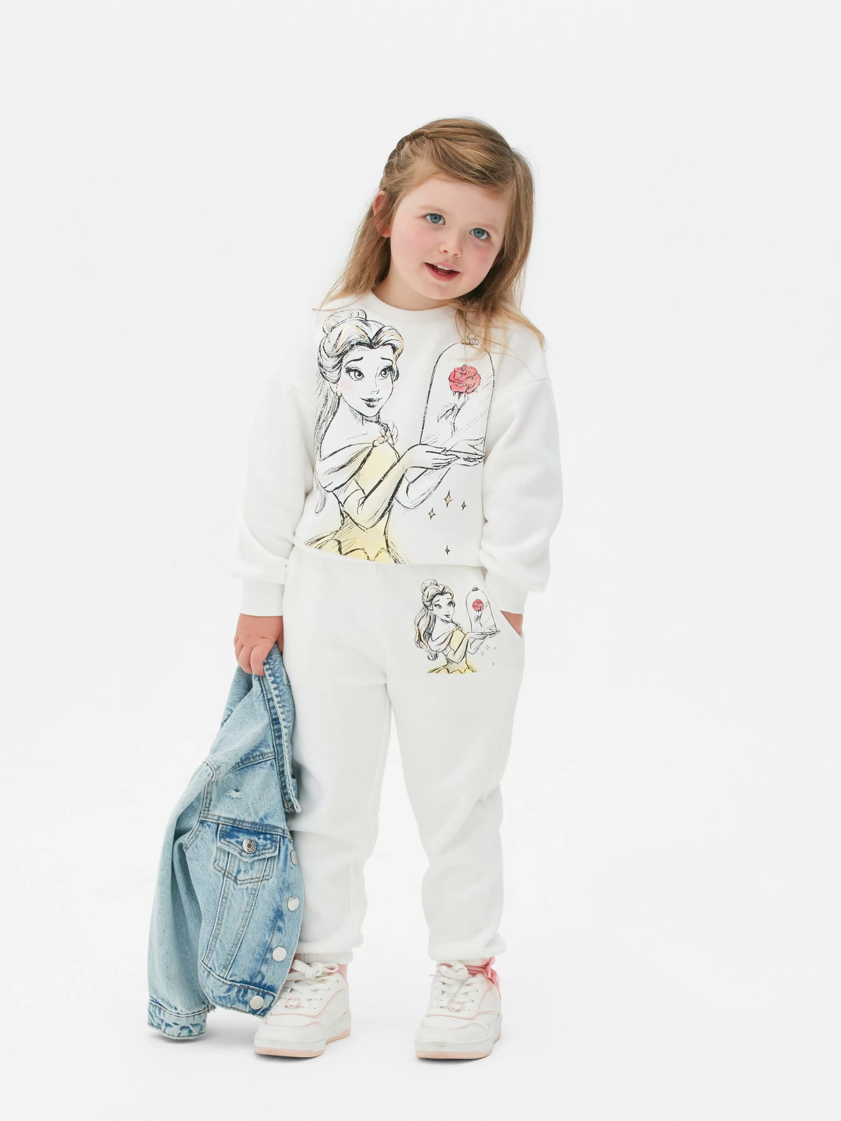 Primark Camisola Gráfica Conj Coord Disney A Bela E O Monstro
