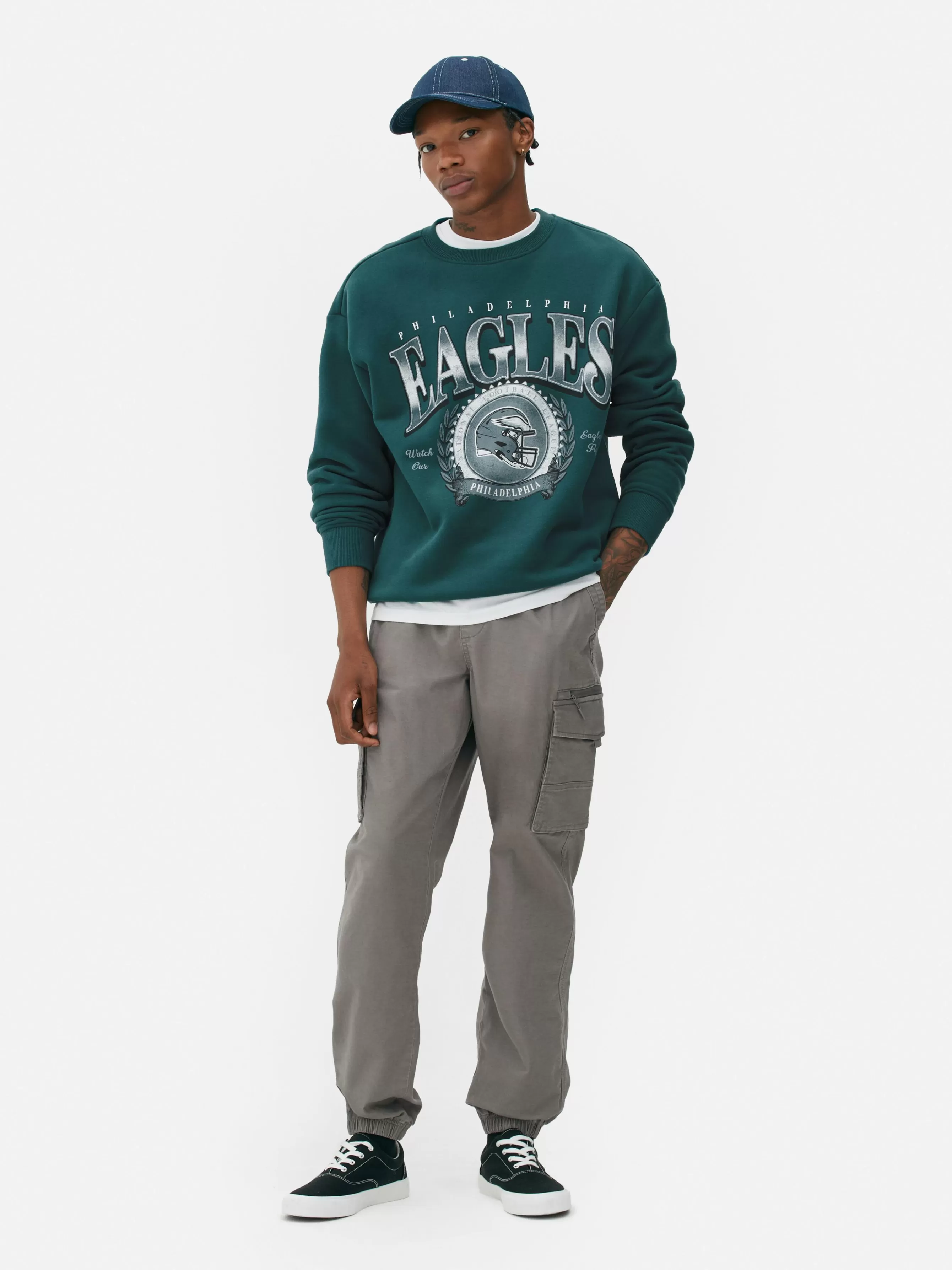 Primark Camisola Gráfica NFL Philadelphia Eagles