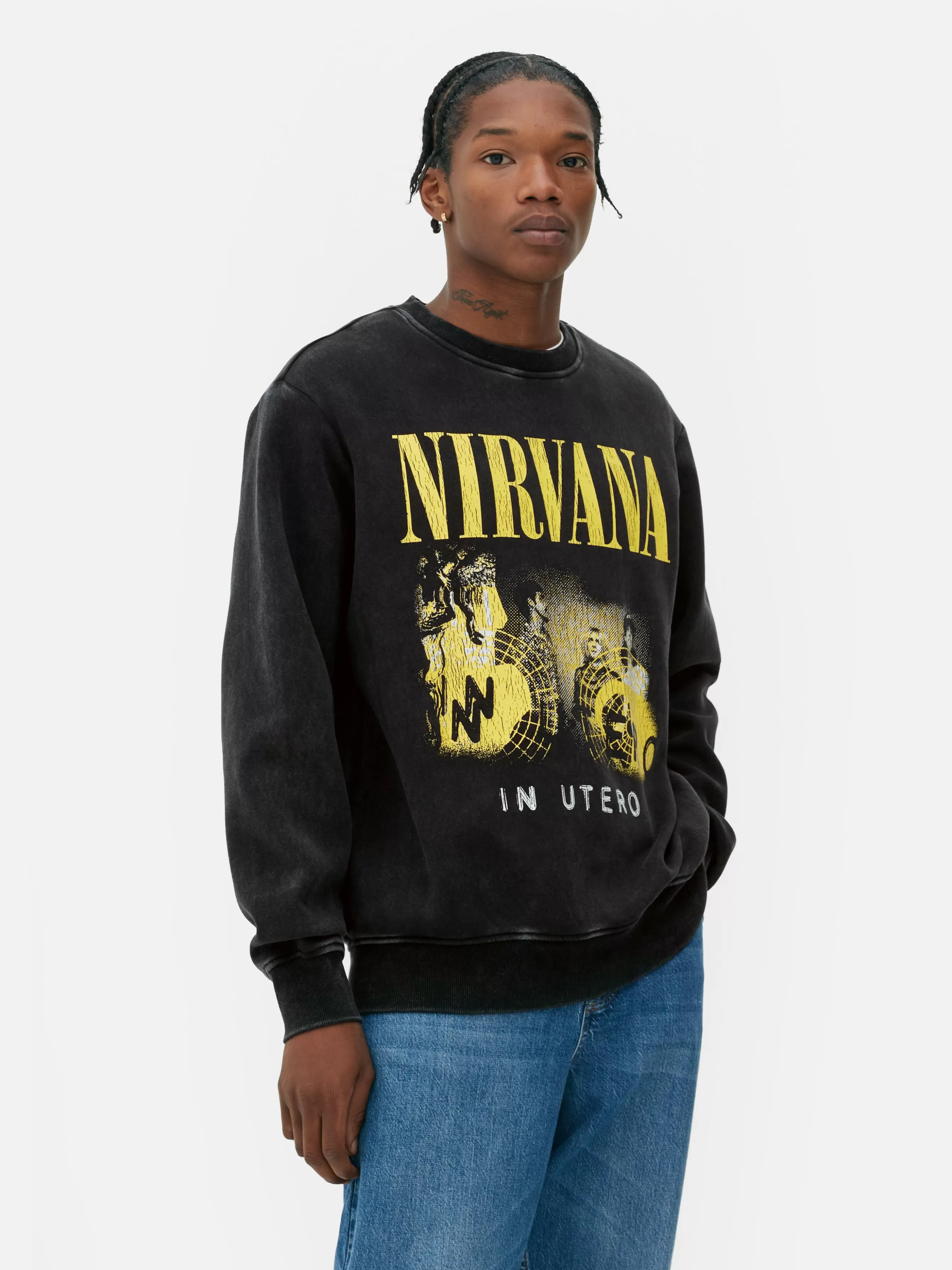 Primark Camisola Lavagem Nirvana