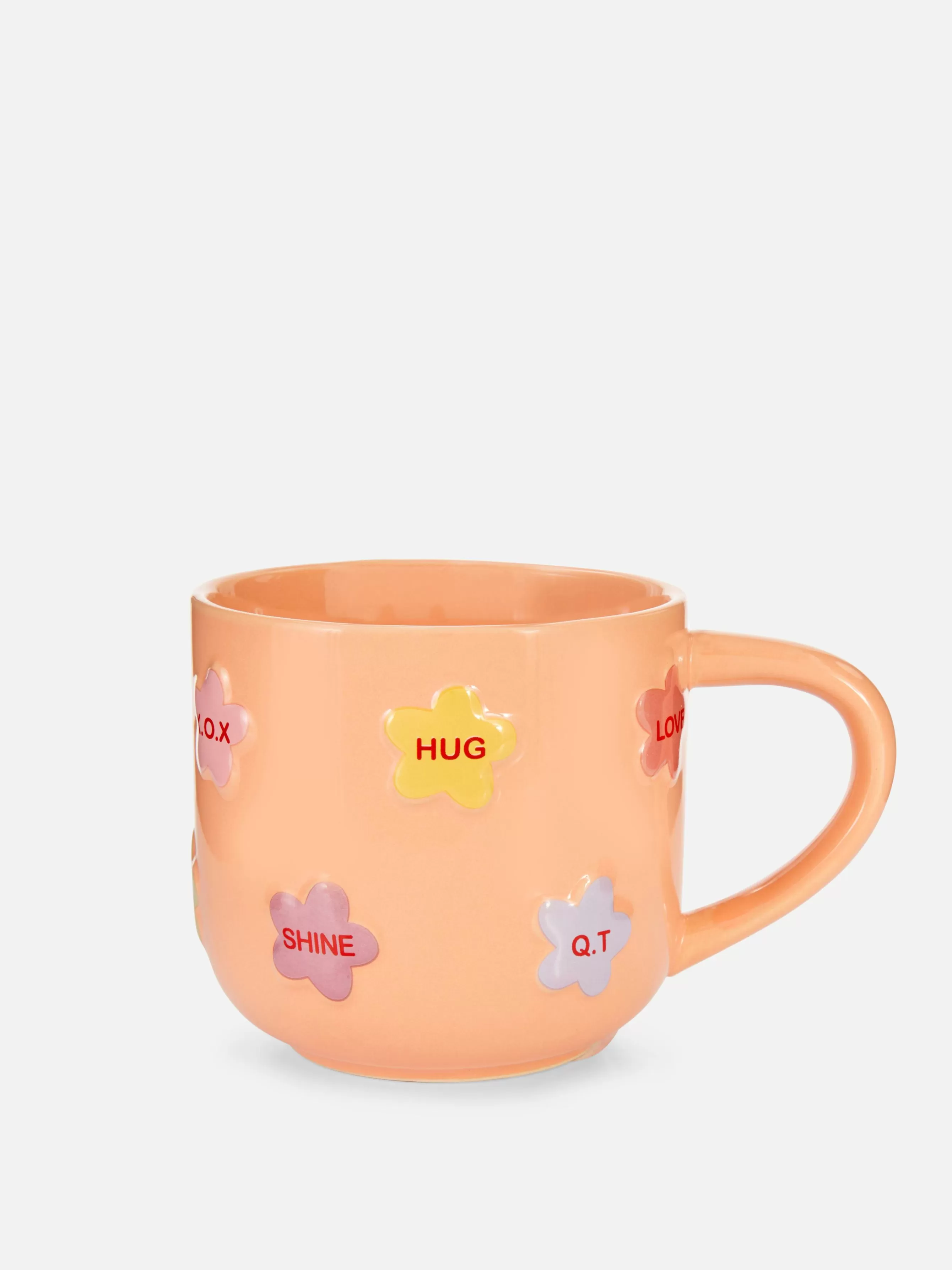 Primark Caneca Relevo Floral