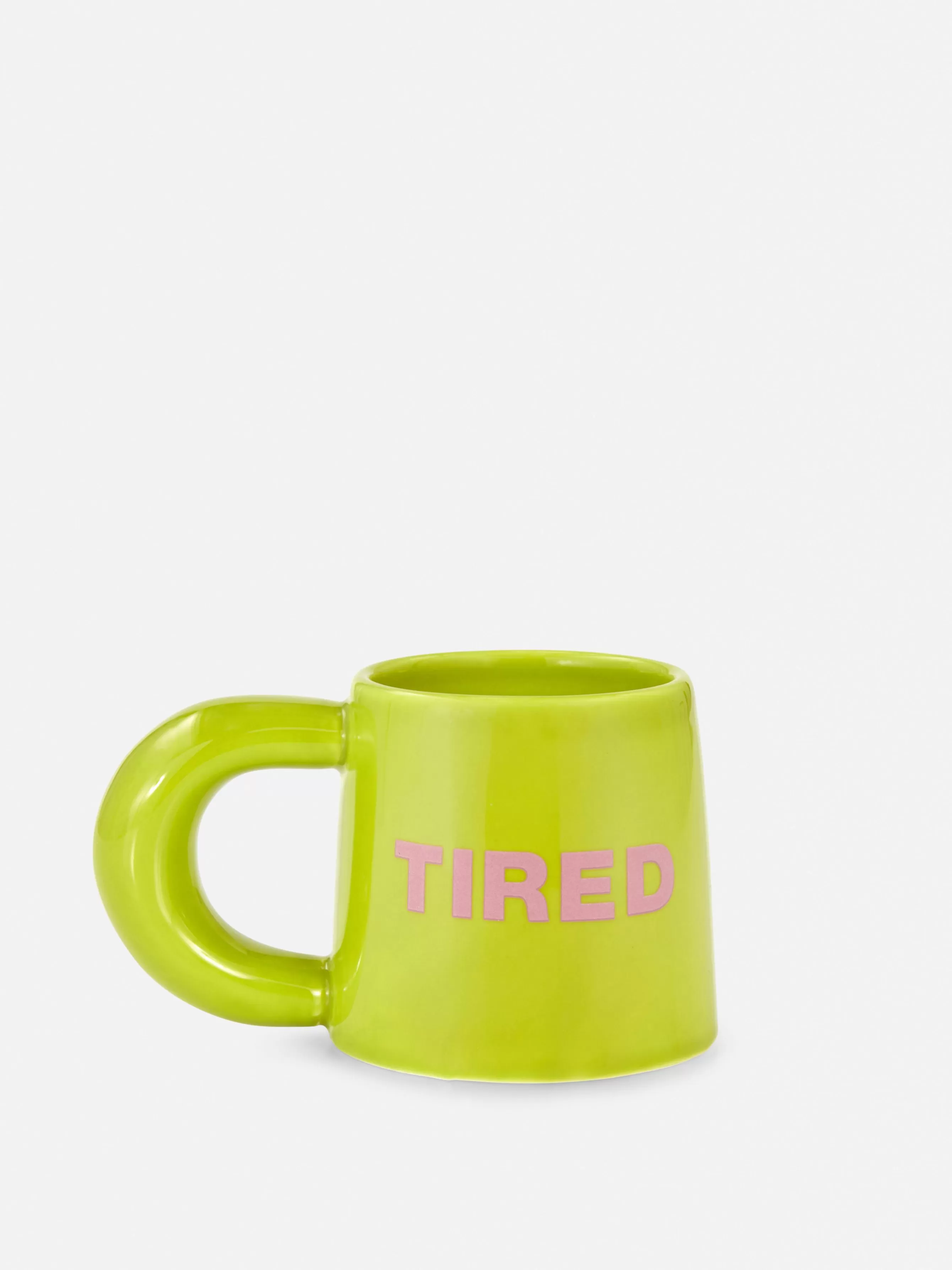 Primark Caneca Slogan Tired