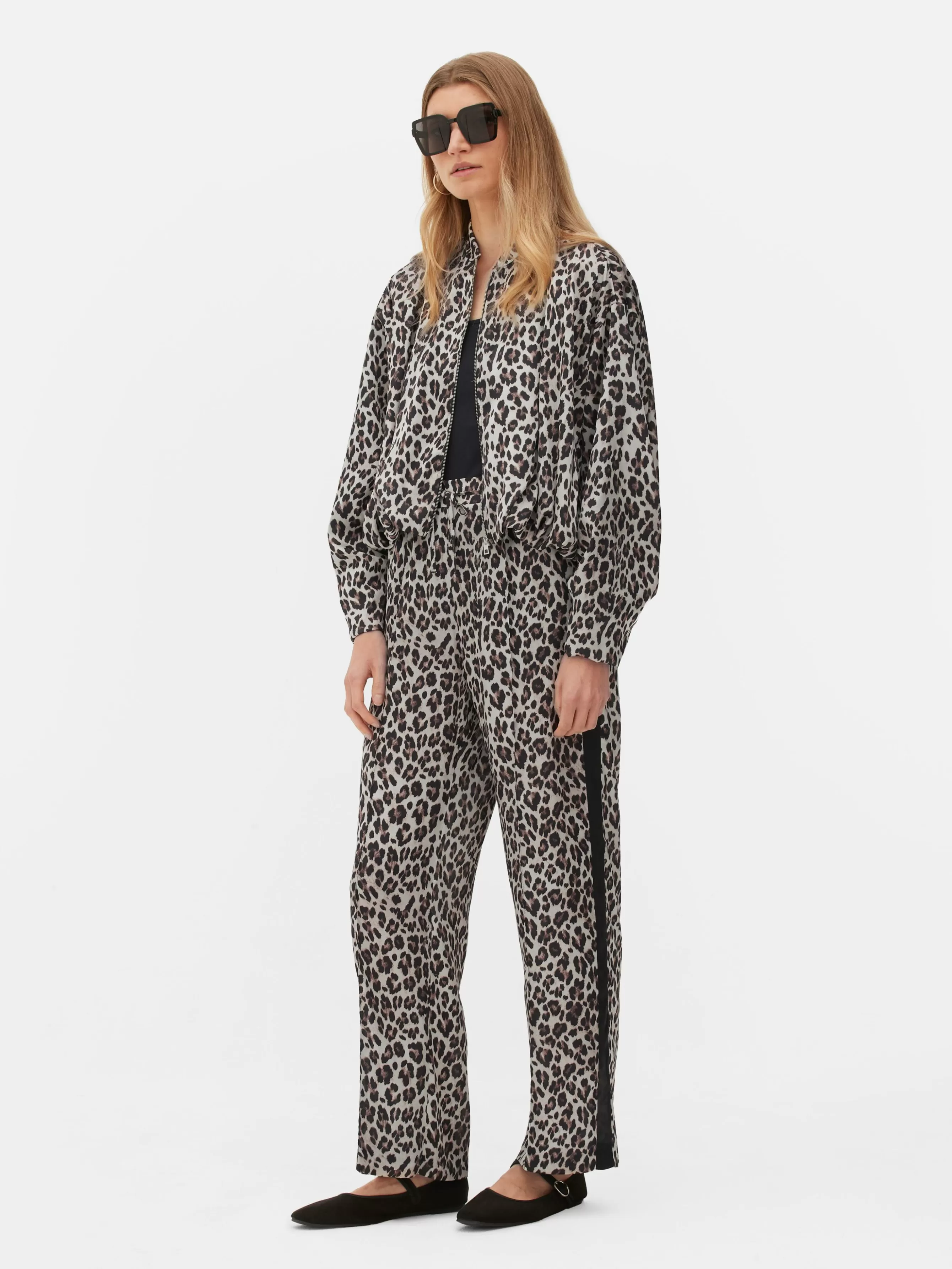 MULHER Primark Casaco Bomber Estampado Leopardo