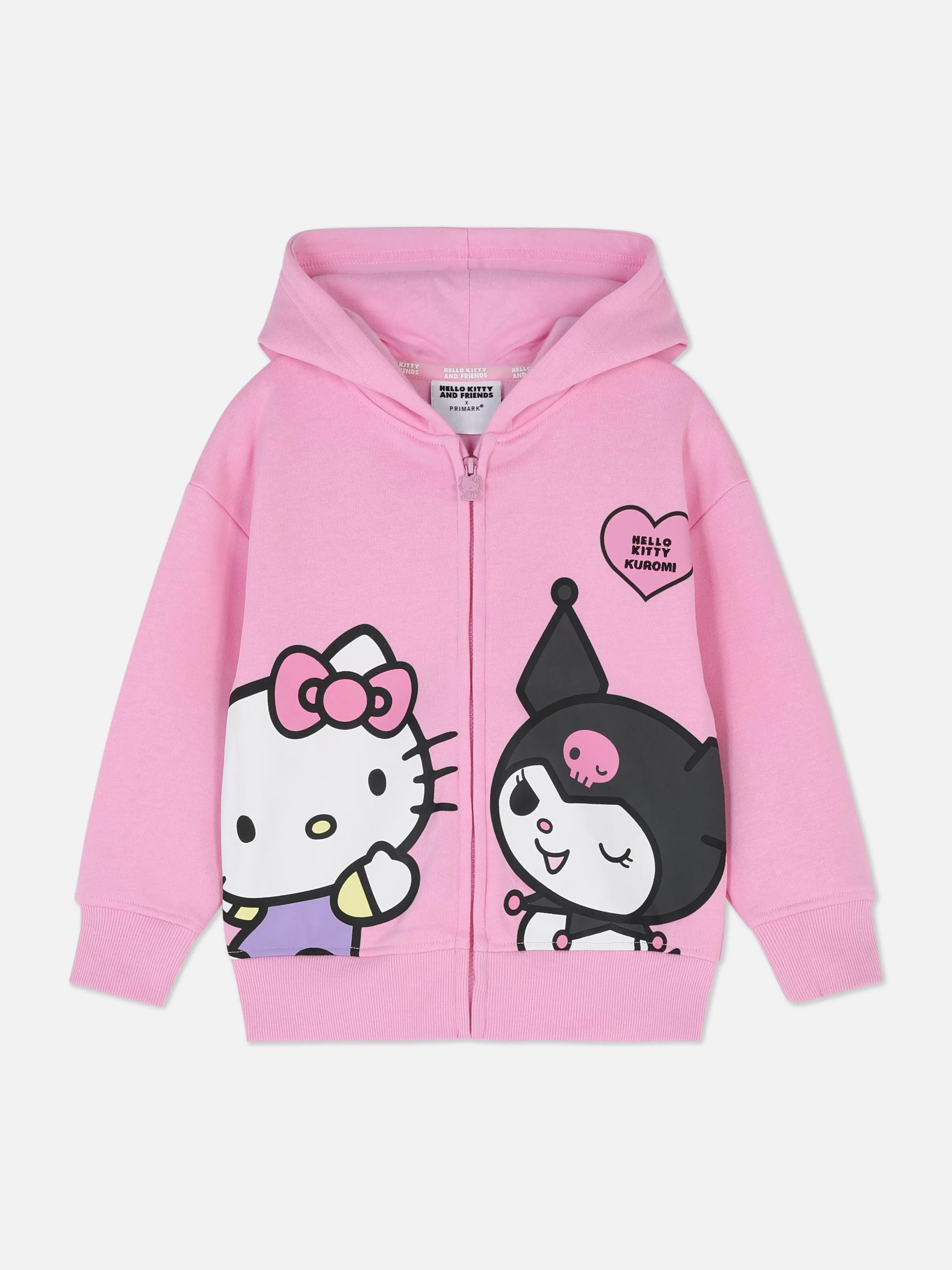 Primark Casaco Capuz Fecho Correr Hello Kitty And Friends