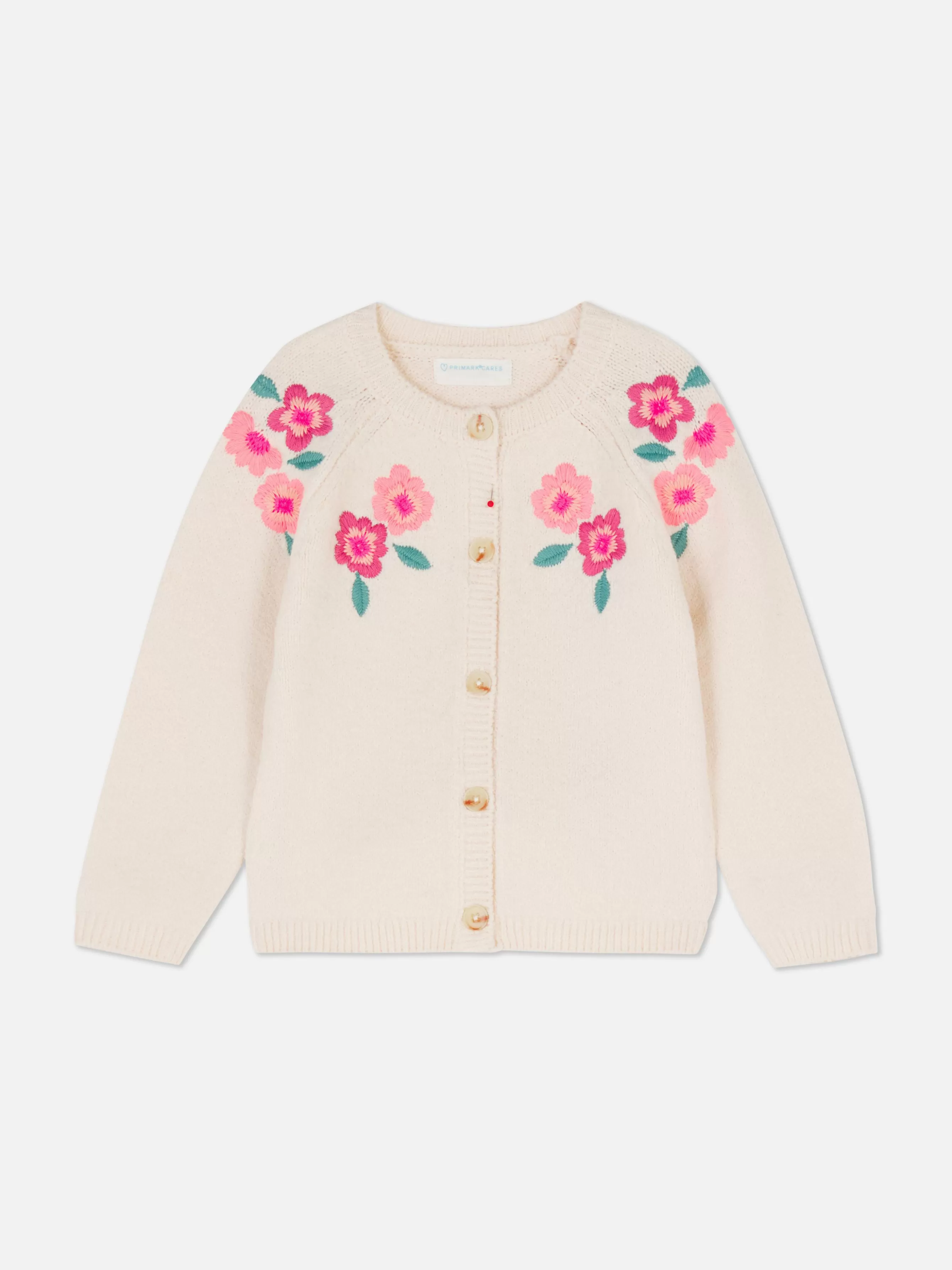 Primark Casaco Malha Bordado Padrão Floral