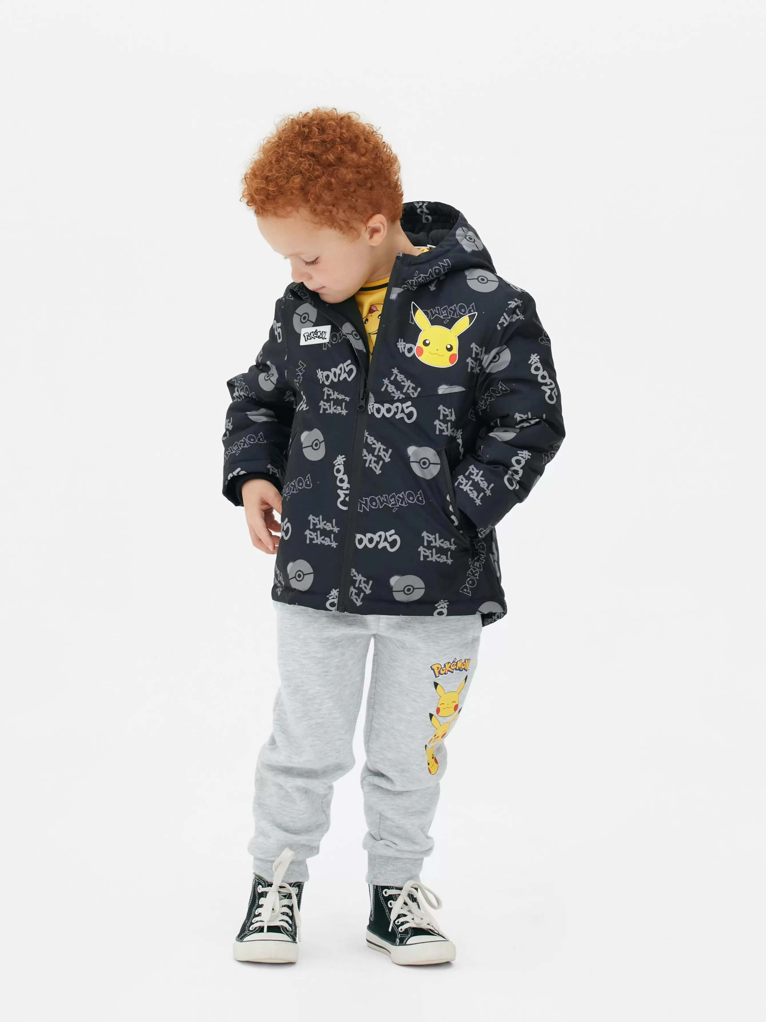 Primark Casaco Parka Pokémon Pikachu