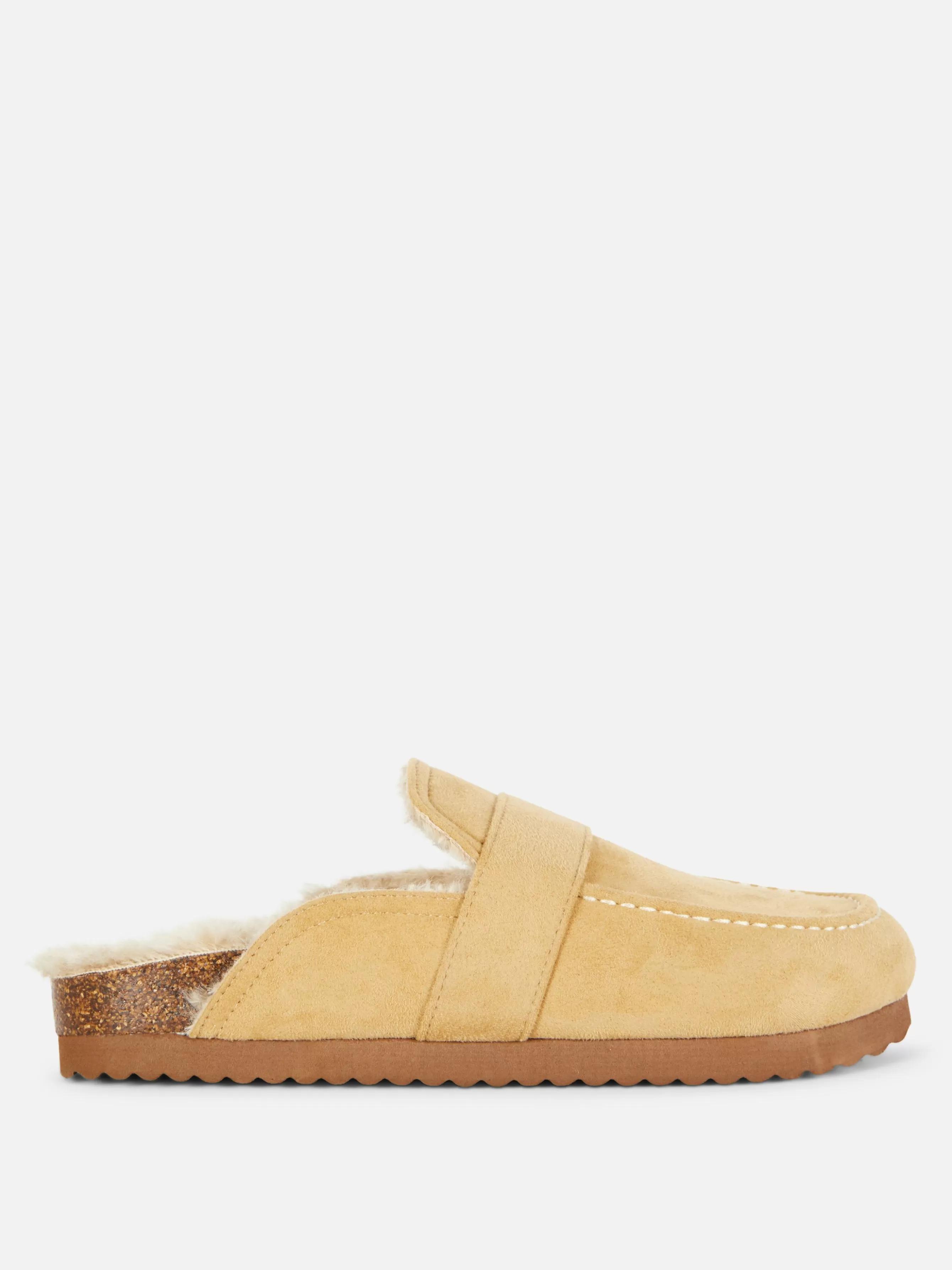 MULHER Primark Chinelos Loafer Forrados Imitação Pelo