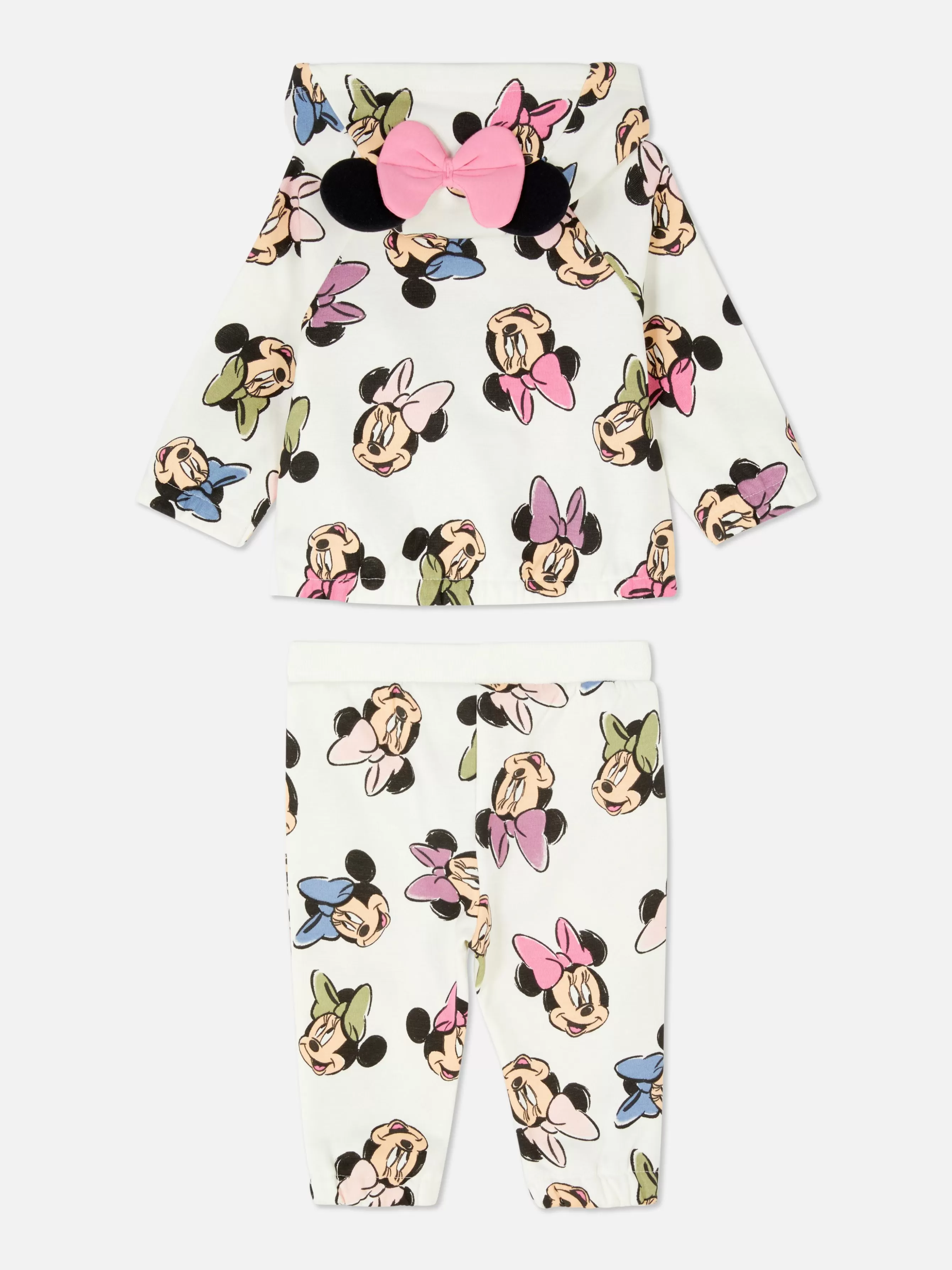 Primark Conj Coord Casaco Capuz/calças Treino Disney Minnie