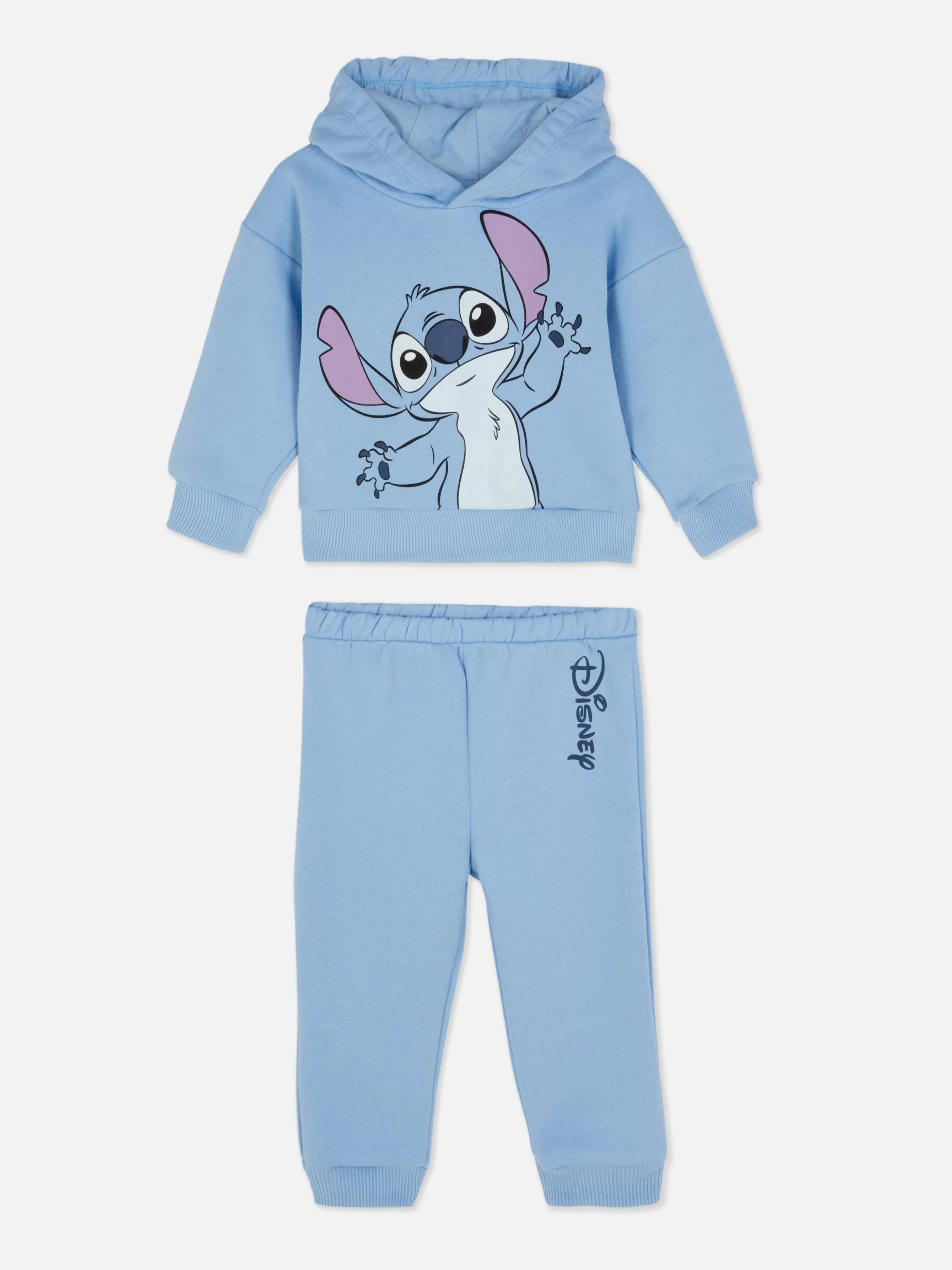 Primark Conj. Coord. Pulôver Capuz/calças Treino Disney Stitch