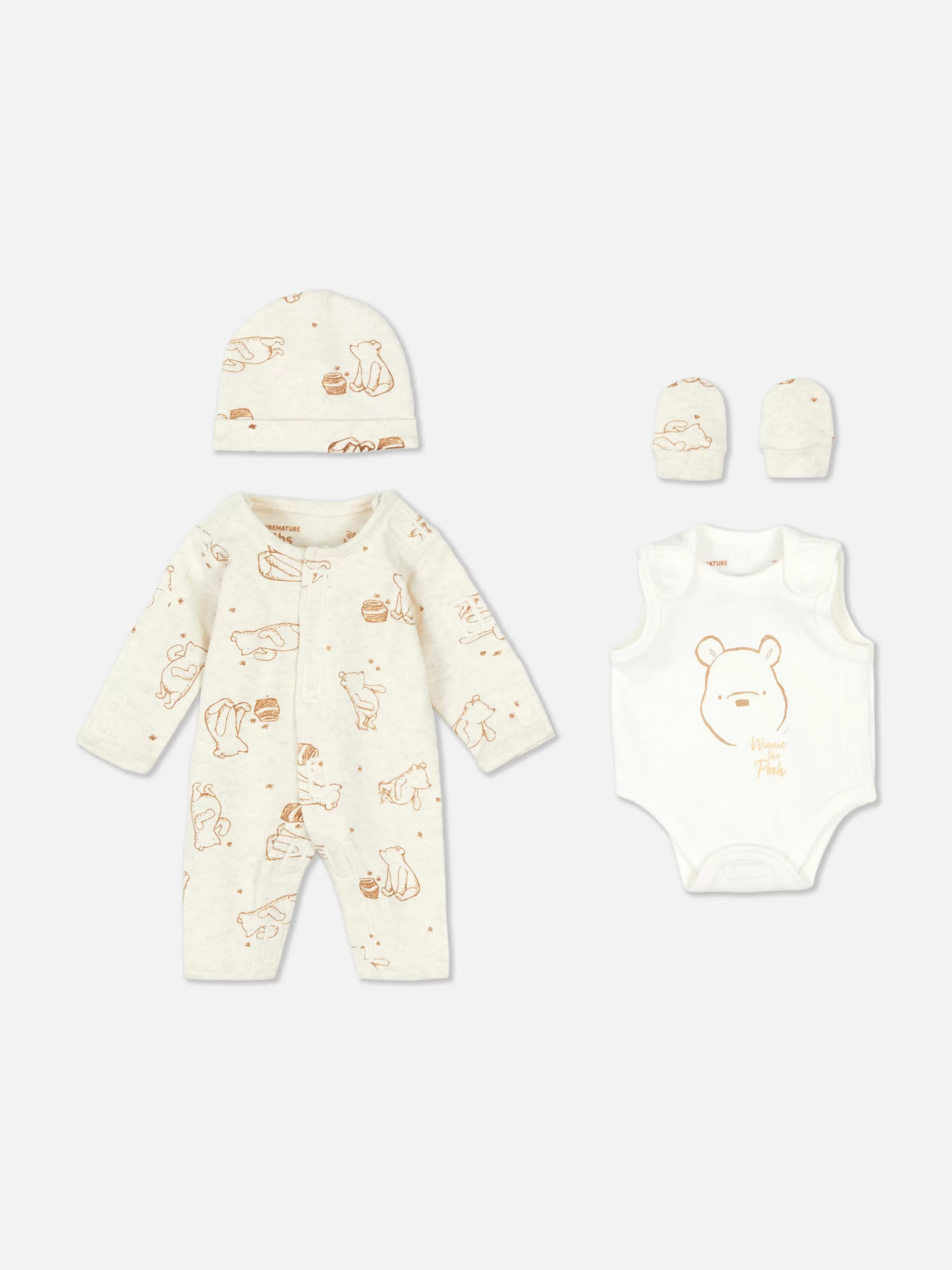 Primark Conj. Recém-nascido Prematuro Disney Winnie The Pooh