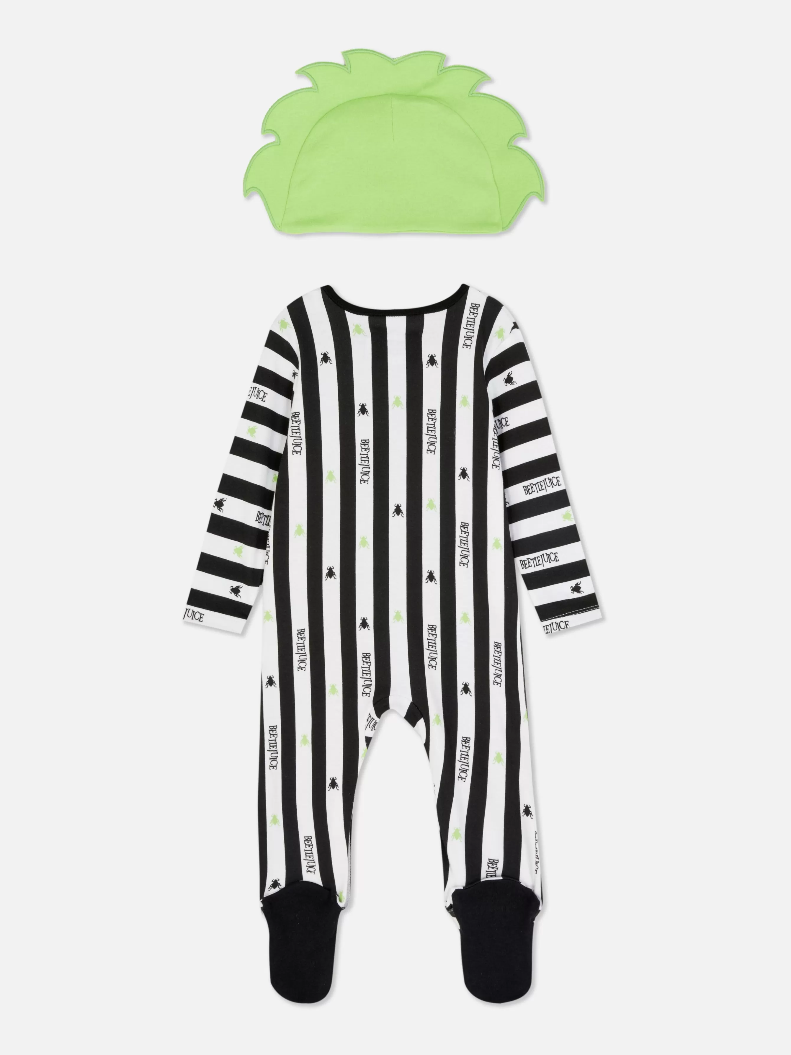 Primark Conjunto Body/chapéu Beetlejuice