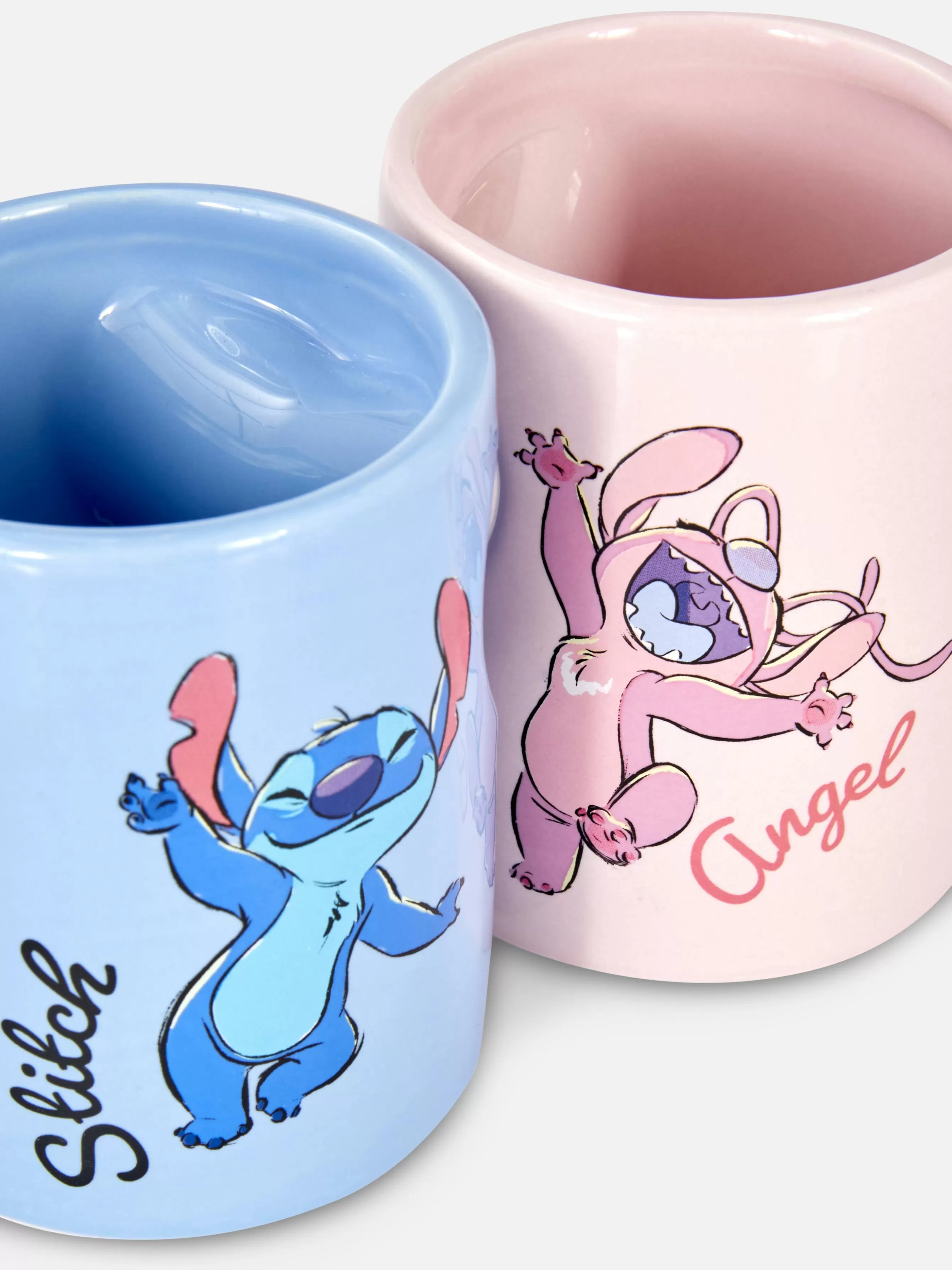Primark Conjunto Canecas Coração Disney Stitch & Angel