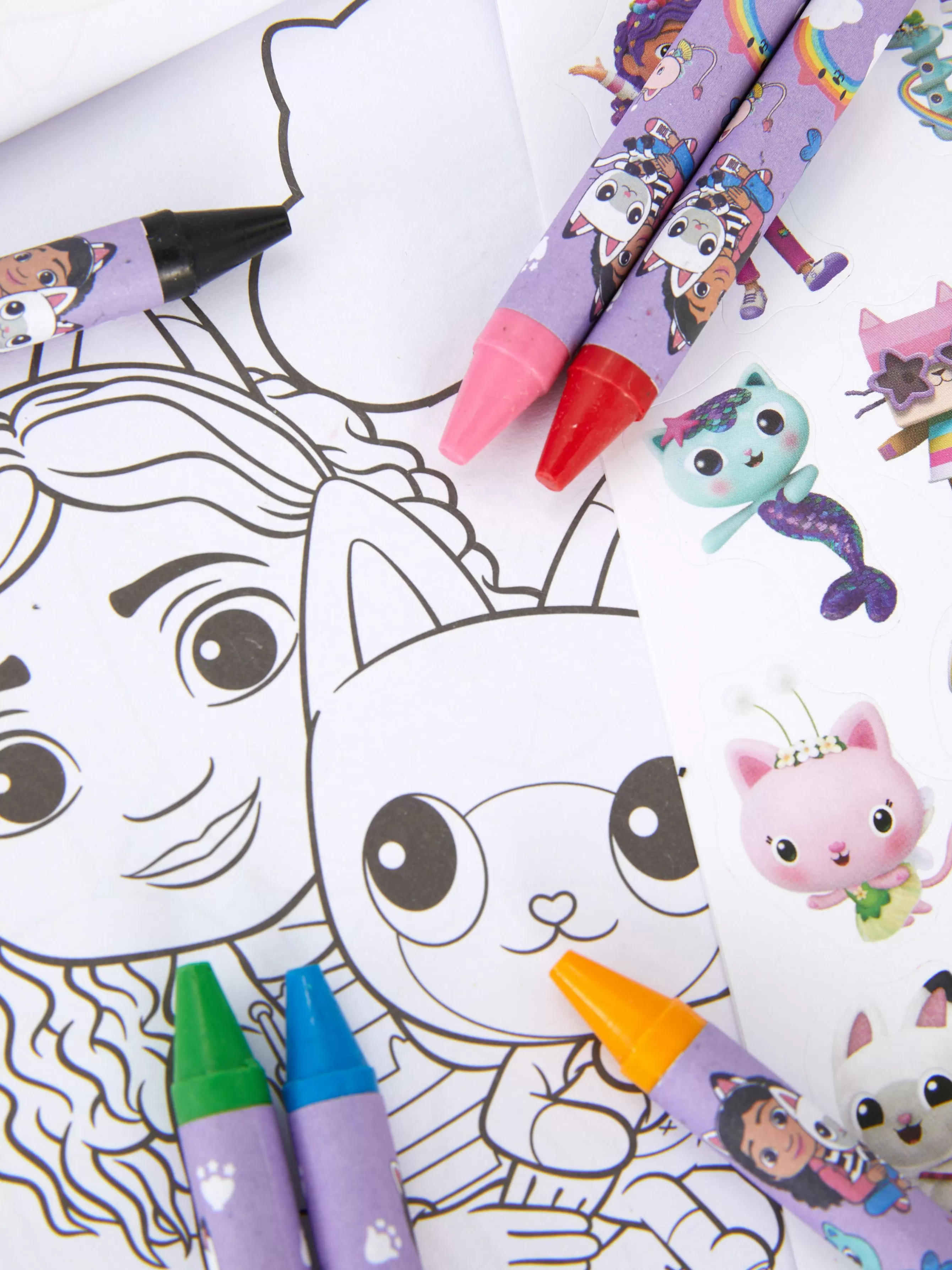 Primark Conjunto De Colorir Portátil Gabby's Dollhouse