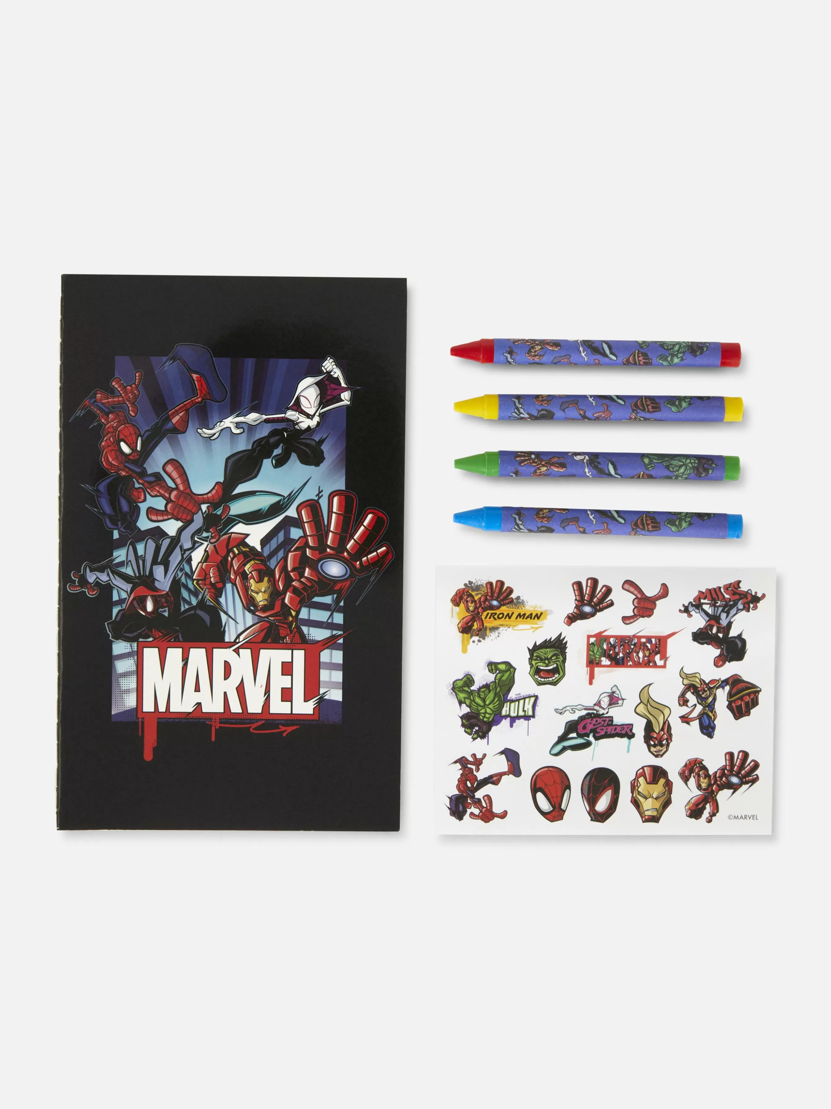 Primark Conjunto Pintar Marvel Avengers