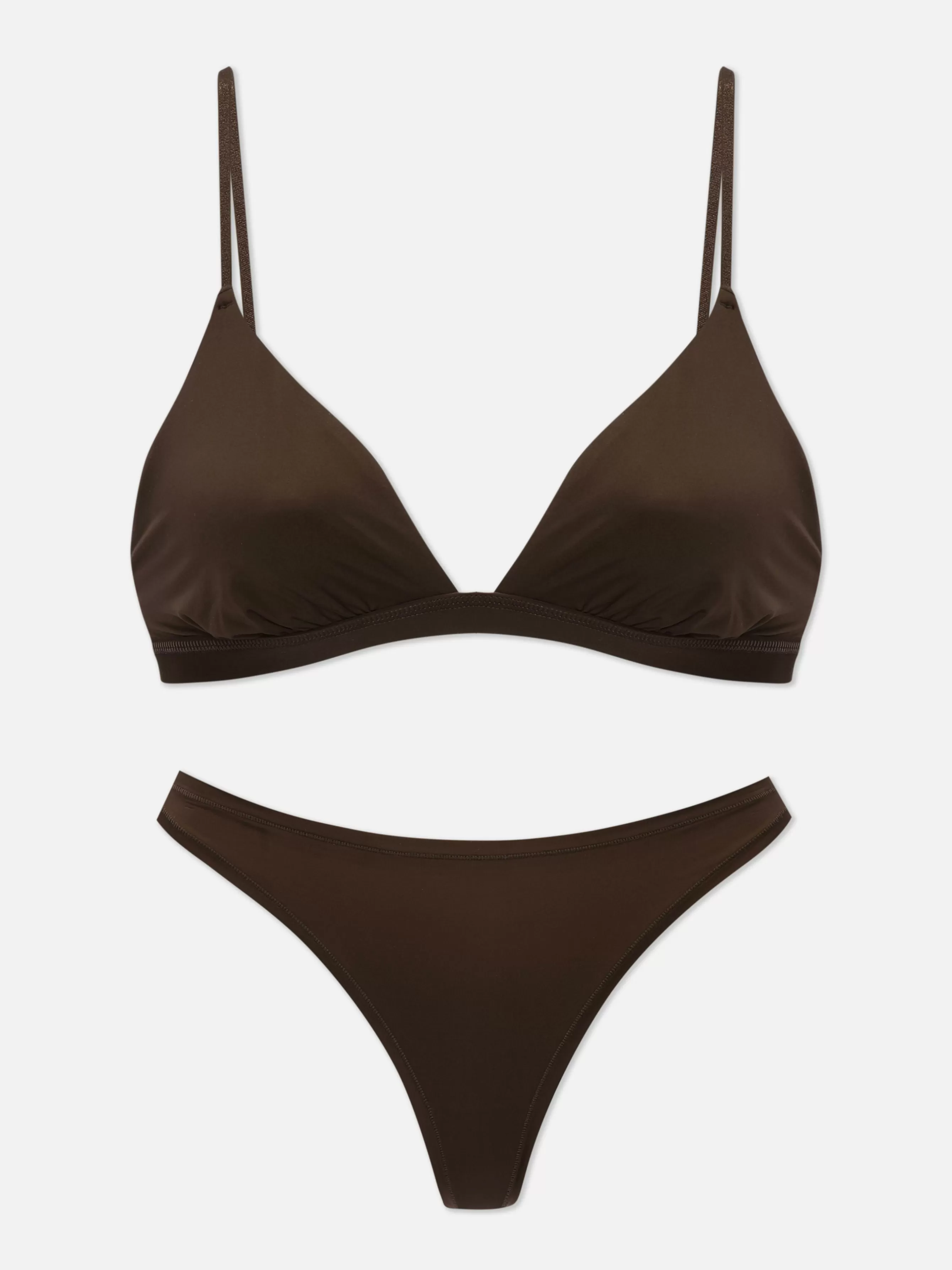 MULHER Primark Conjunto Sutiã/tanga Triângulo Microfibra