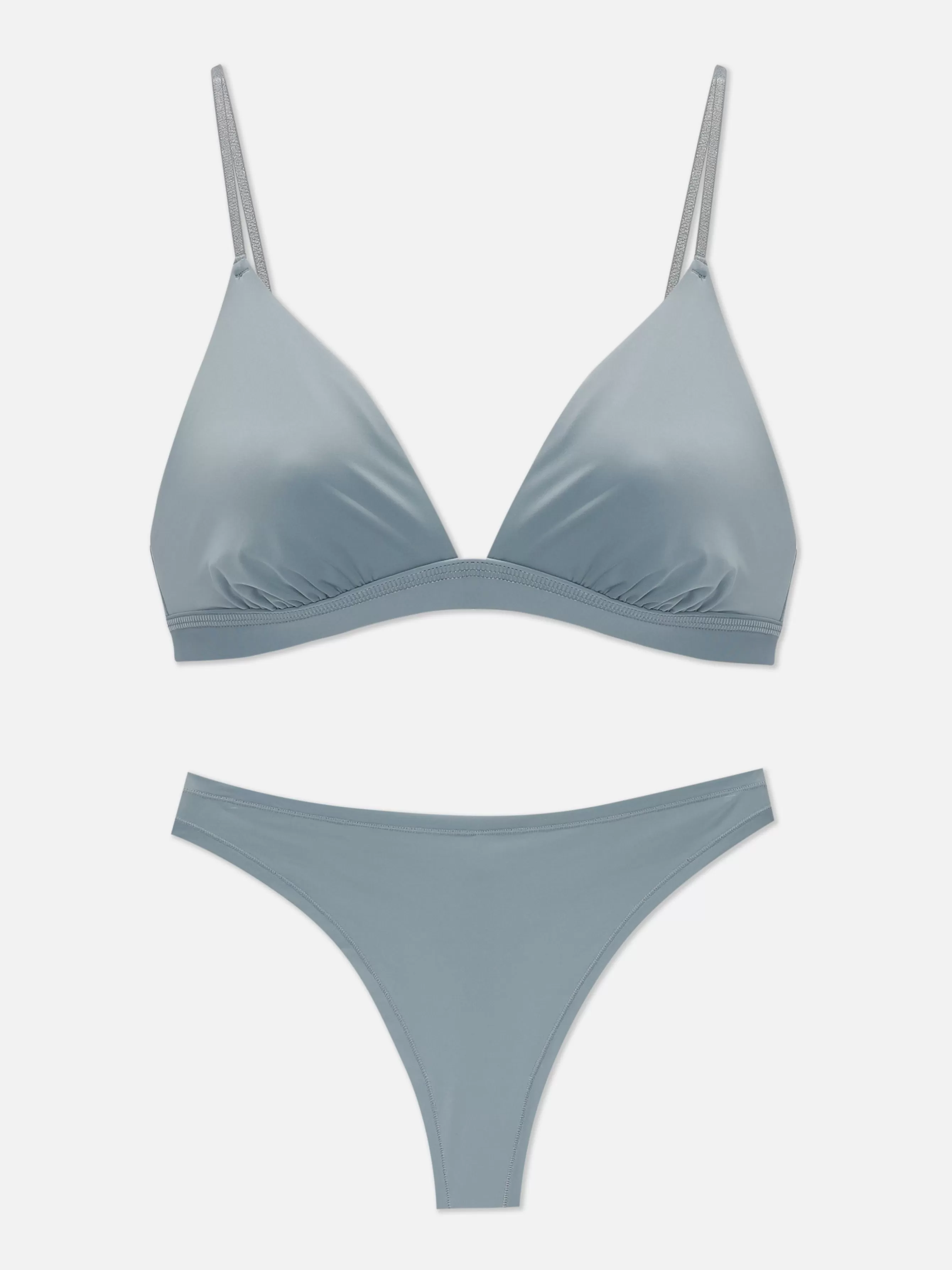 MULHER Primark Conjunto Sutiã/tanga Triângulo Microfibra