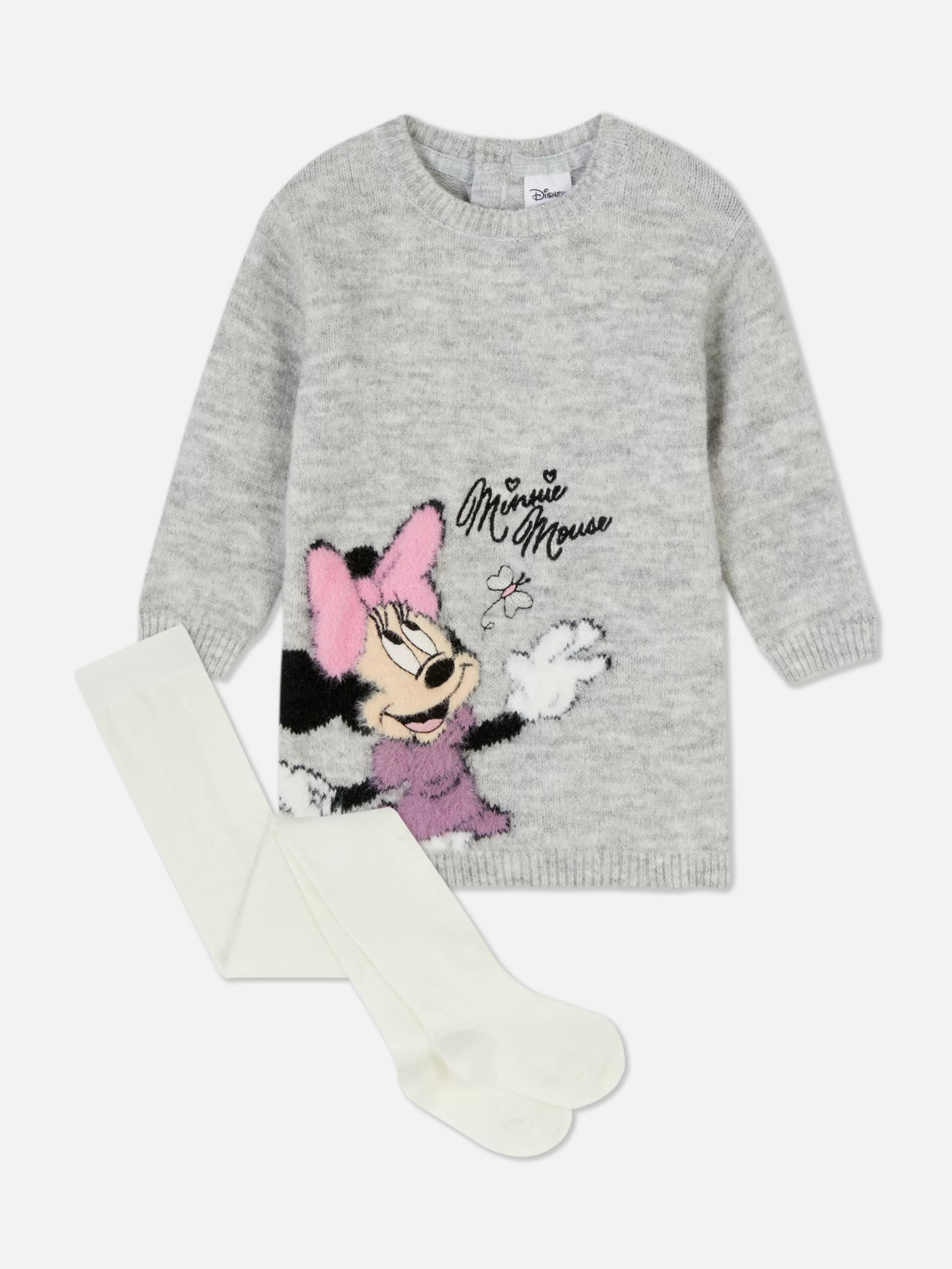 Primark Conjunto Vestido Malha/collants Disney Minnie