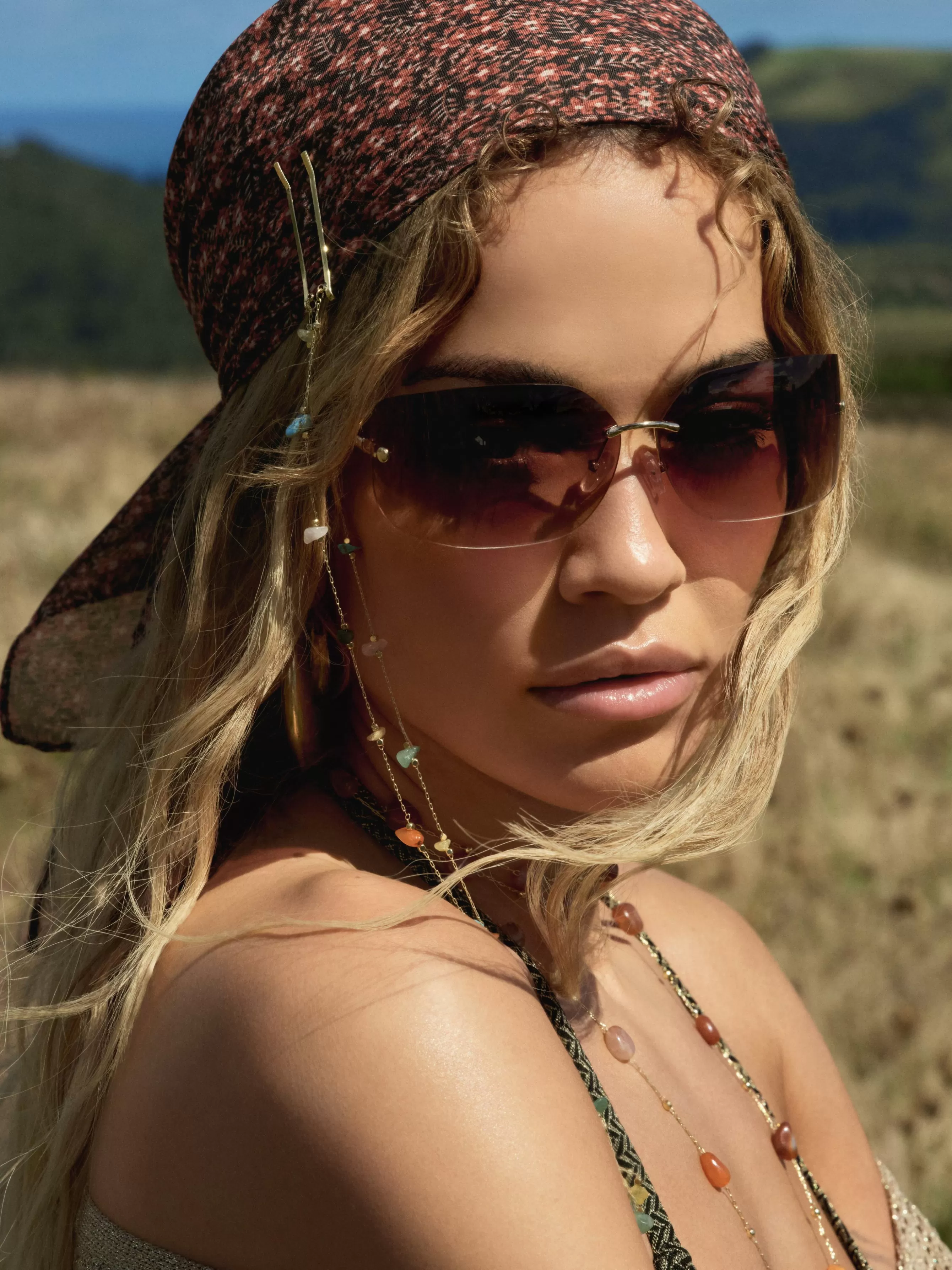 MULHER Primark Óculos Sol Curvos S/ Aro Rita Ora