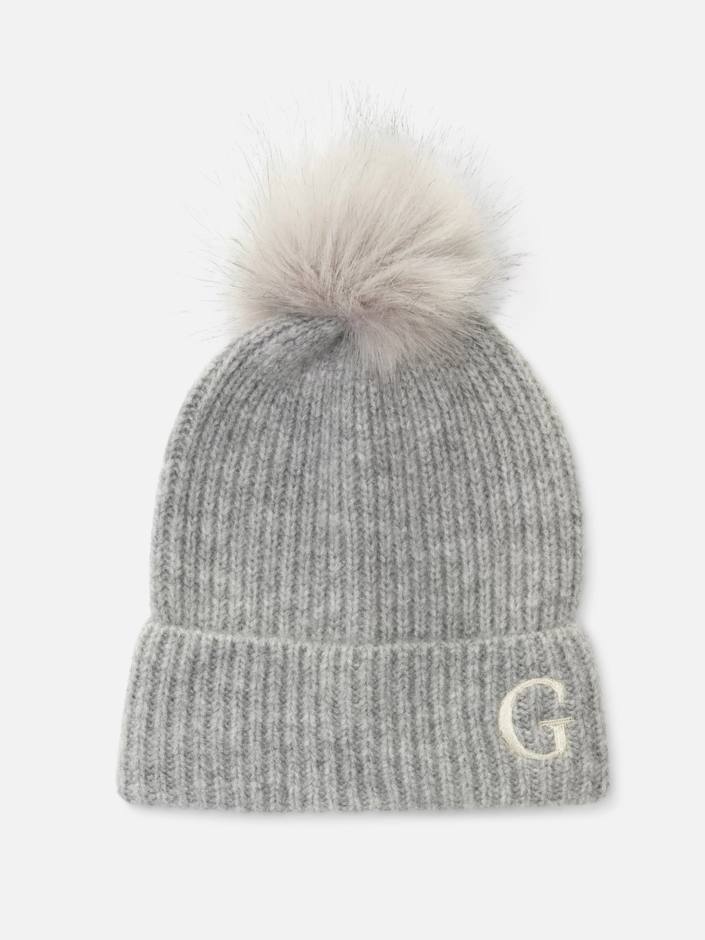 MULHER Primark Gorro Pompom Iniciais Bordadas