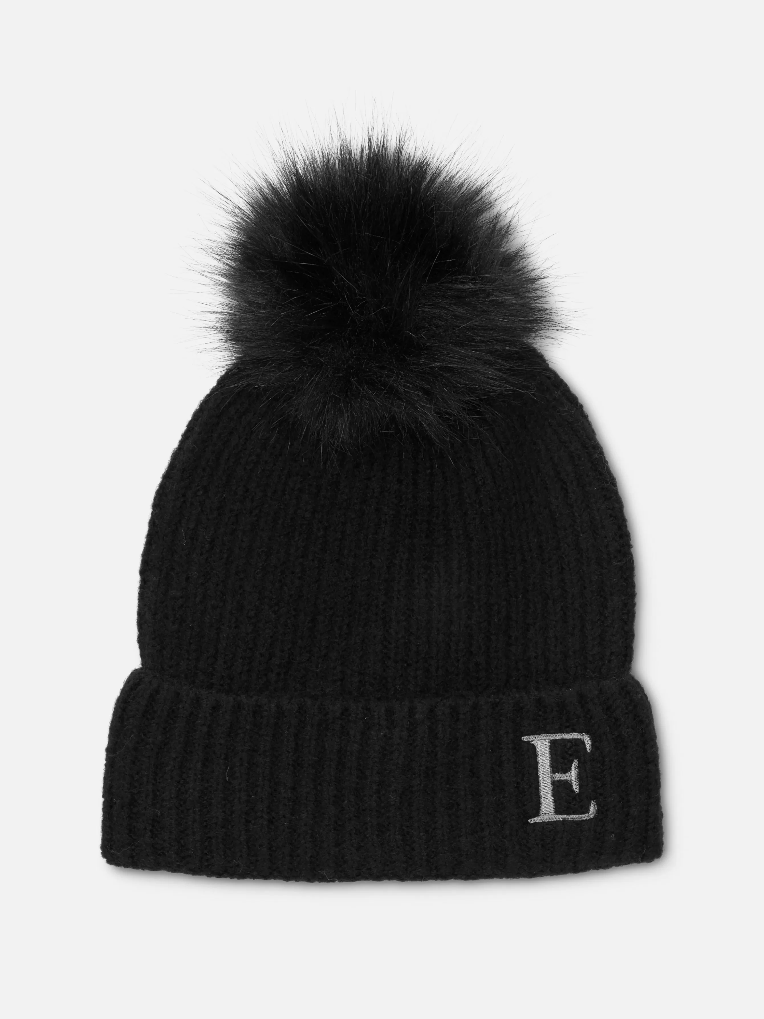 MULHER Primark Gorro Pompom Iniciais Bordadas