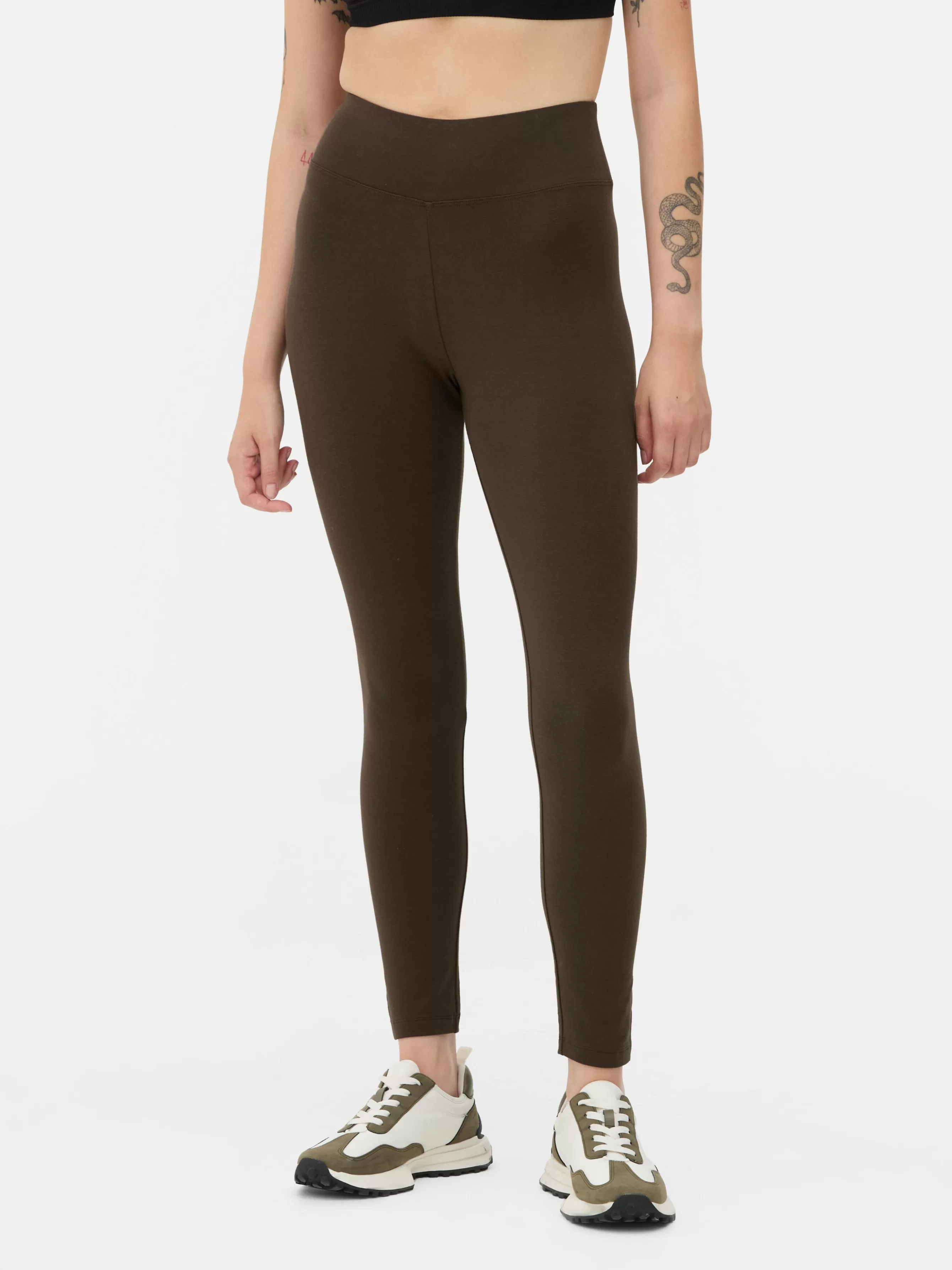 MULHER Primark Leggings Malha Cintura Subida