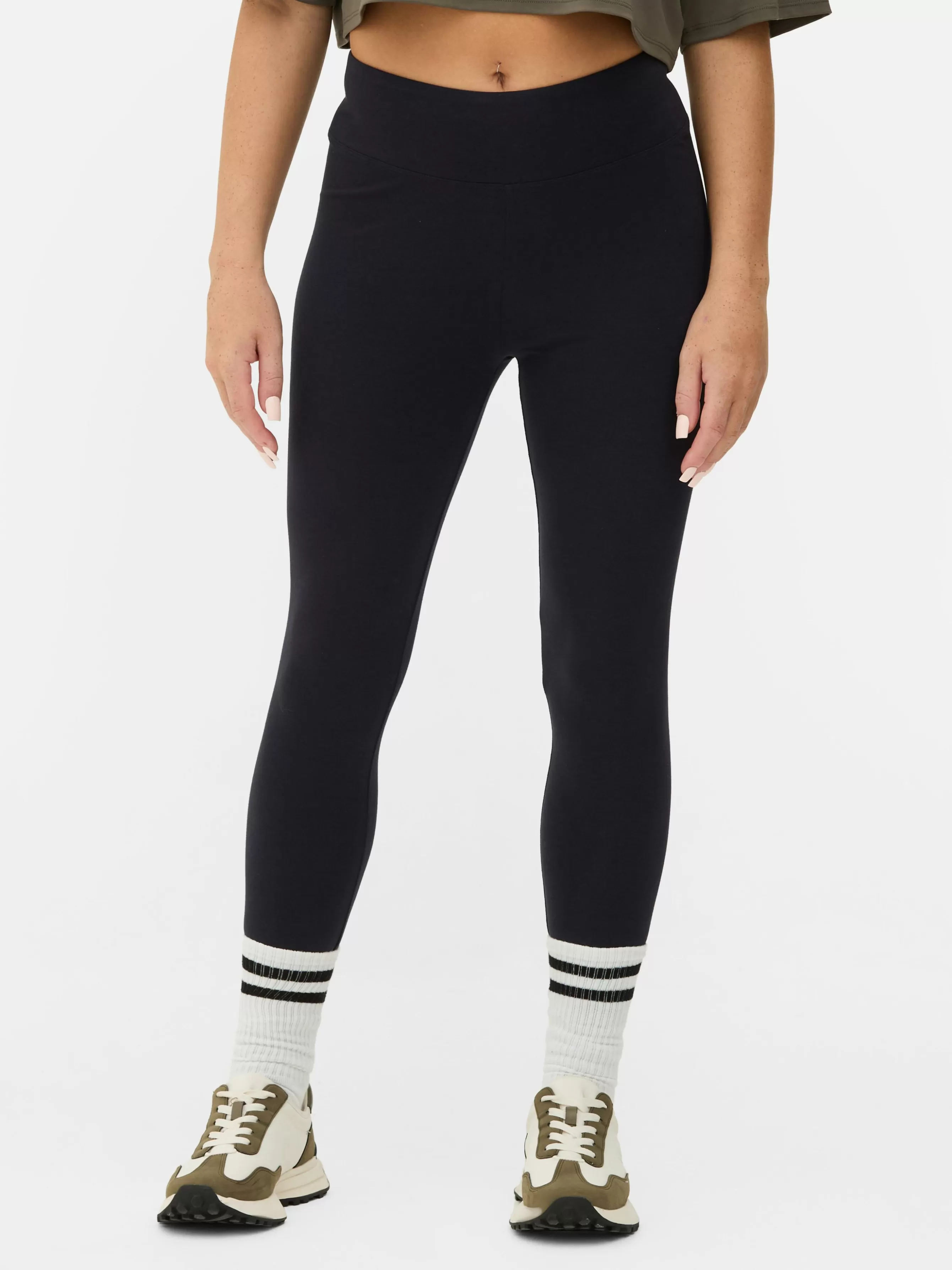 MULHER Primark Leggings Malha Cintura Subida