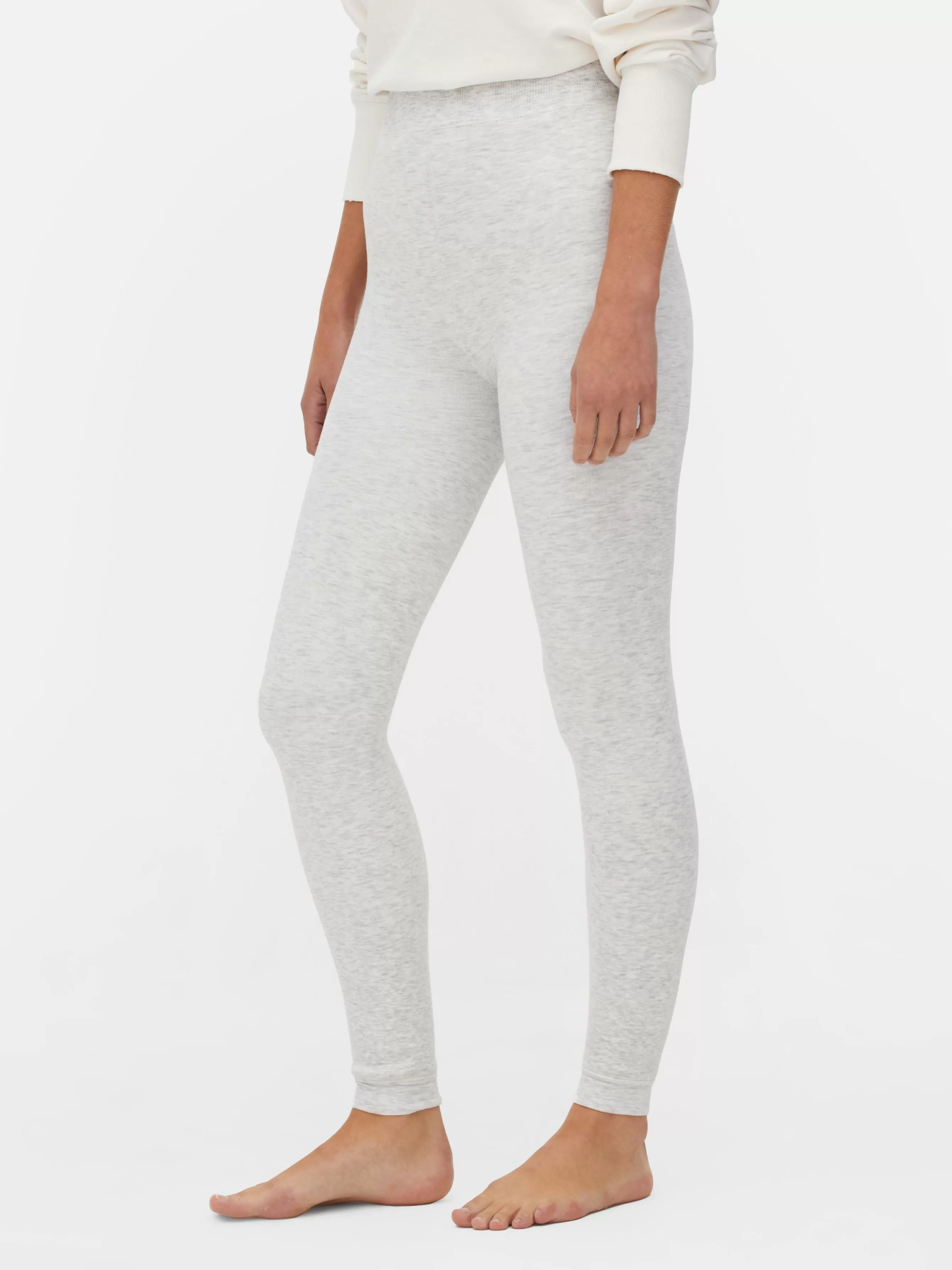 MULHER Primark Leggings Veludo Forro Pelúcia Marmoreadas