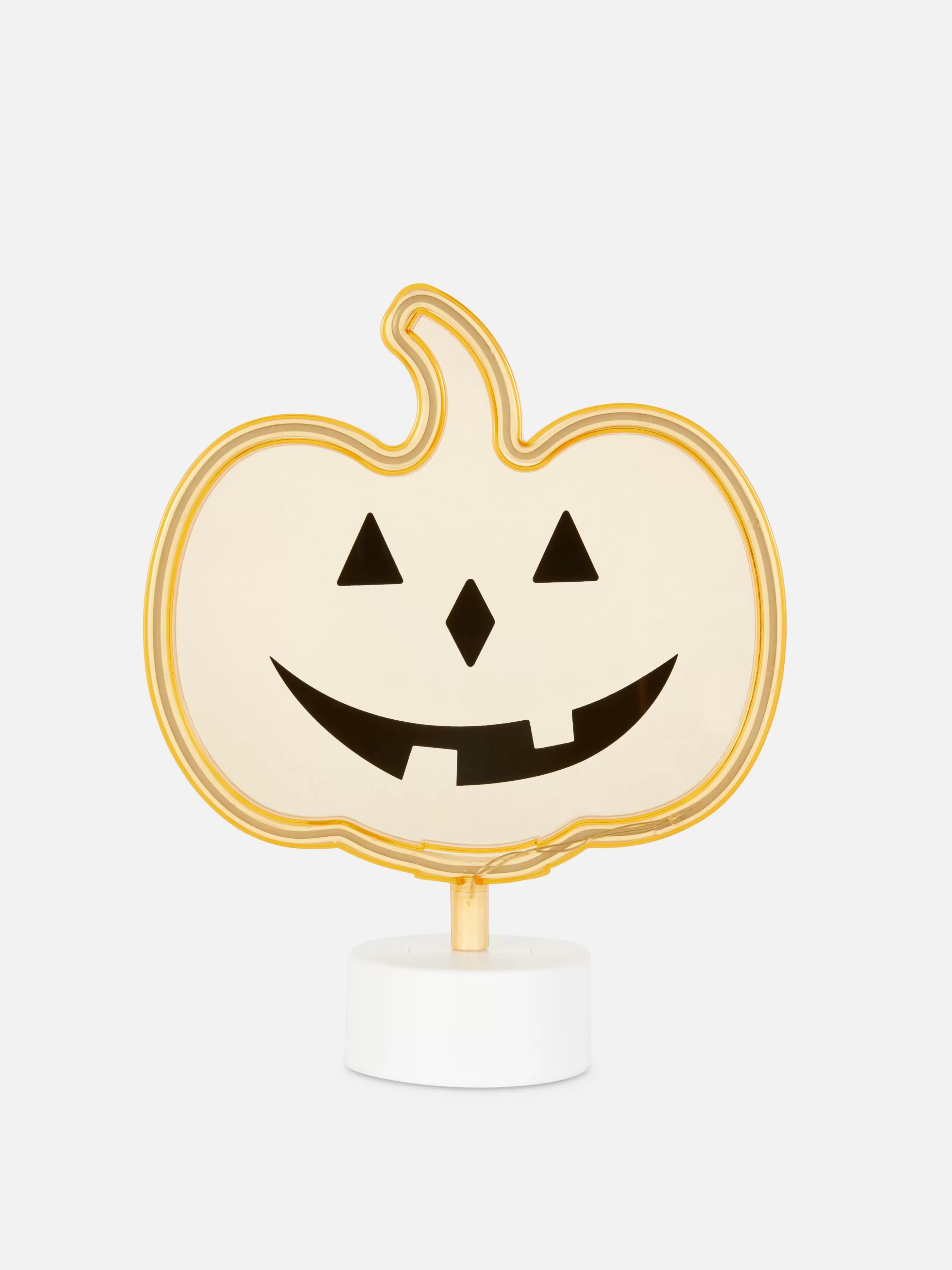 Primark Luz LED Néon Abóbora Halloween