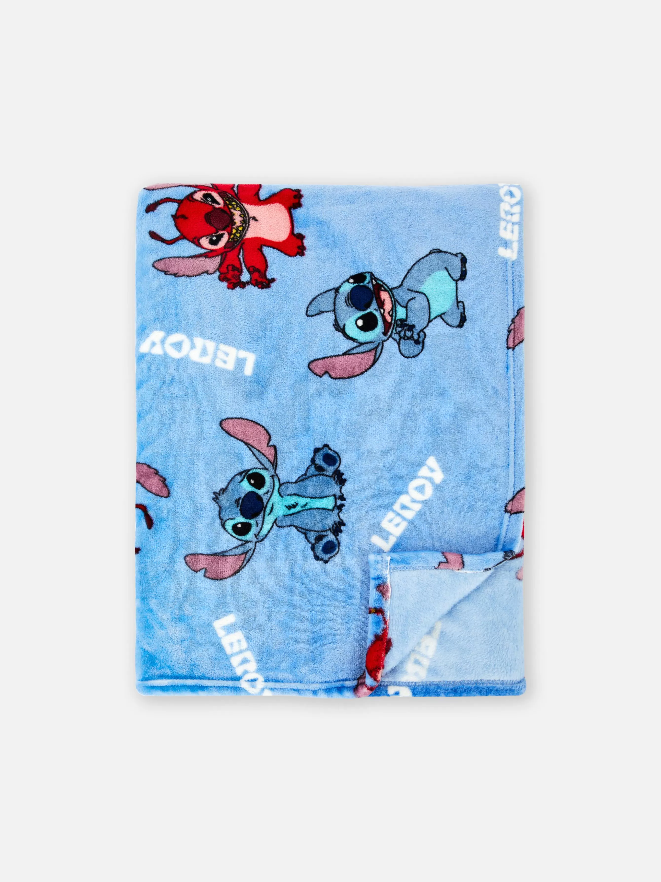 Primark Manta Malha Polar Disney Stitch & Leroy